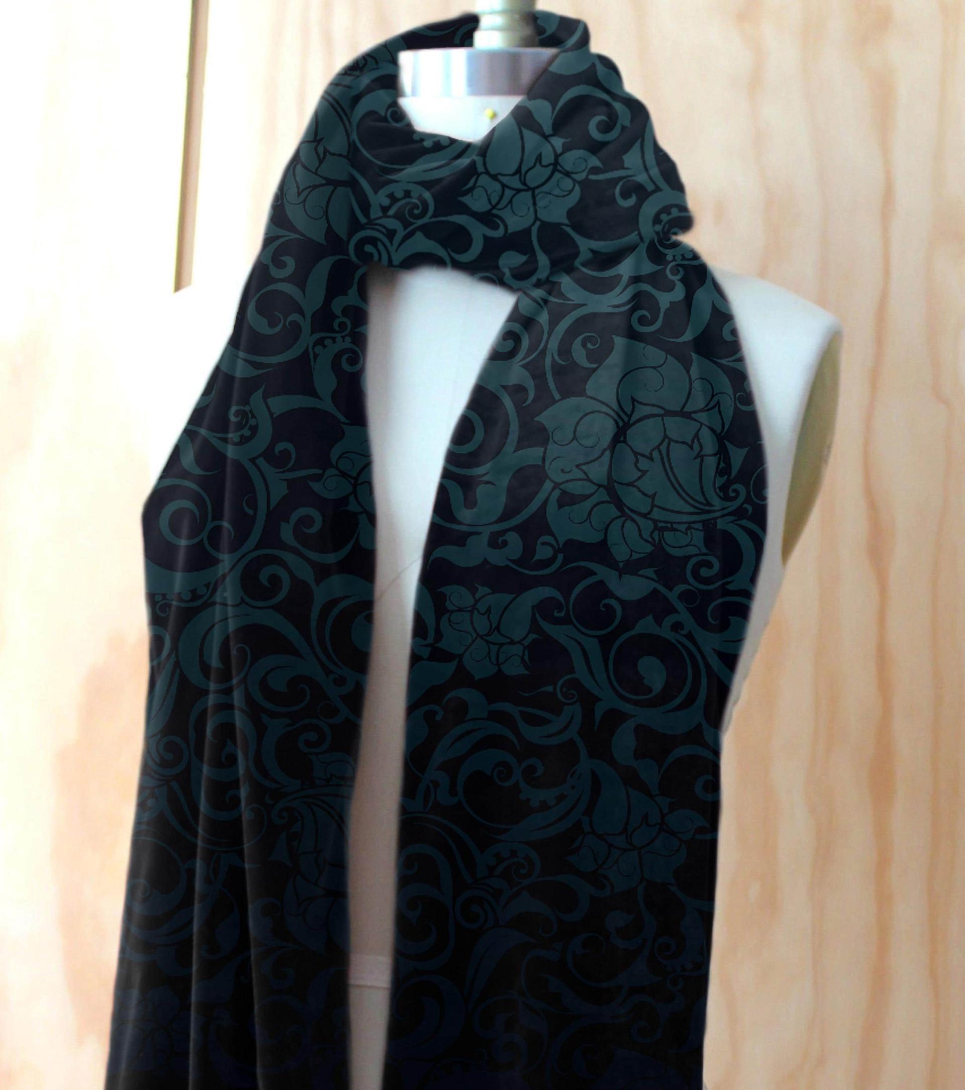 Velvet Scarf - Soft long Scarf, Multiple colors
