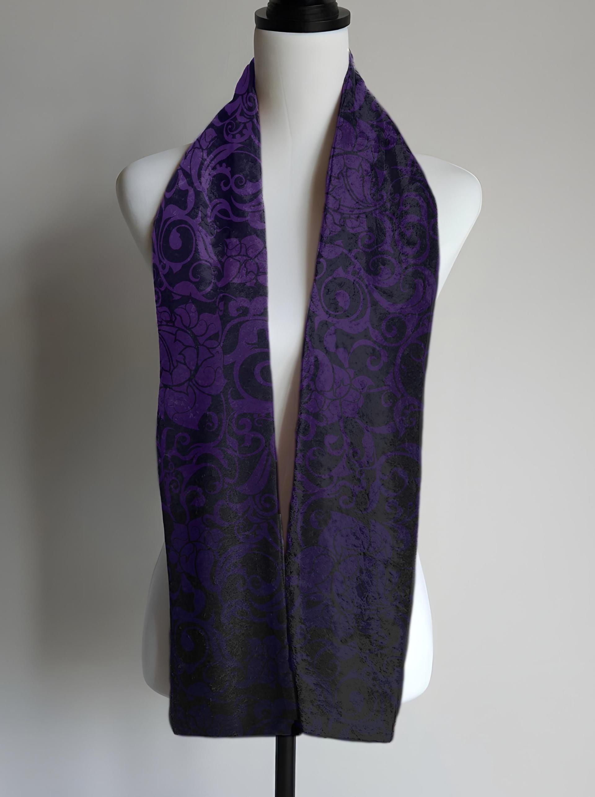 Velvet Scarf - Soft long Scarf, Multiple colors