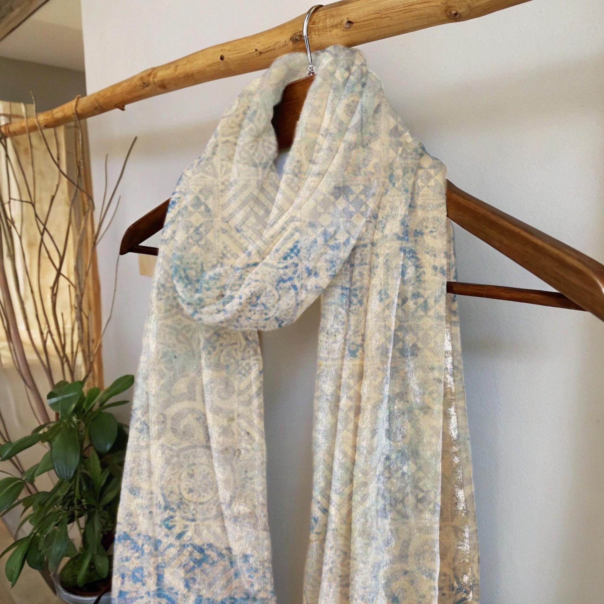 Velvet Scarf - Soft long Scarf