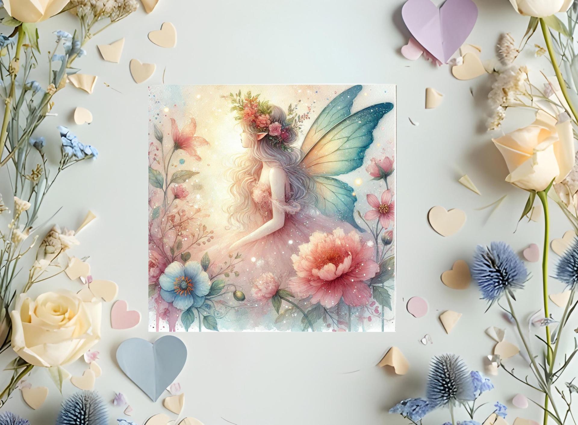 Fairy Greeting Cards, Large and Small Notecards, Birthday, Invitations