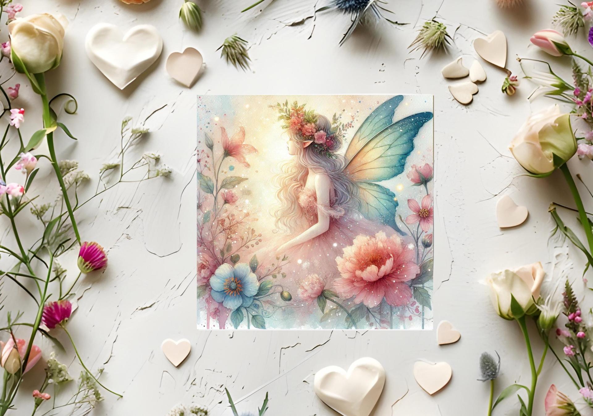 Fairy Greeting Cards, Large and Small Notecards, Birthday, Invitations