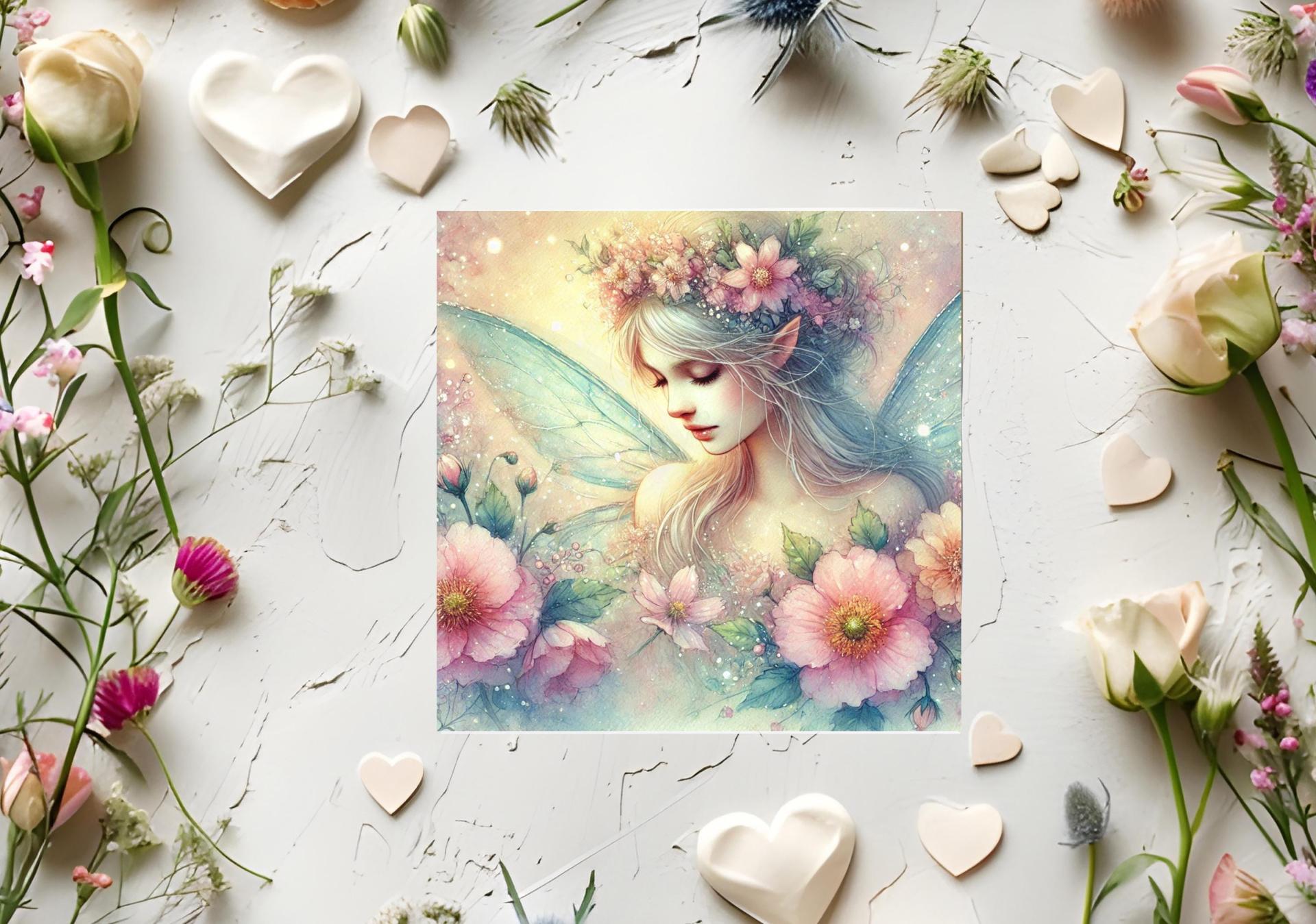 Fairy Greeting Cards, Large and Small Notecards, Birthday, Invitations