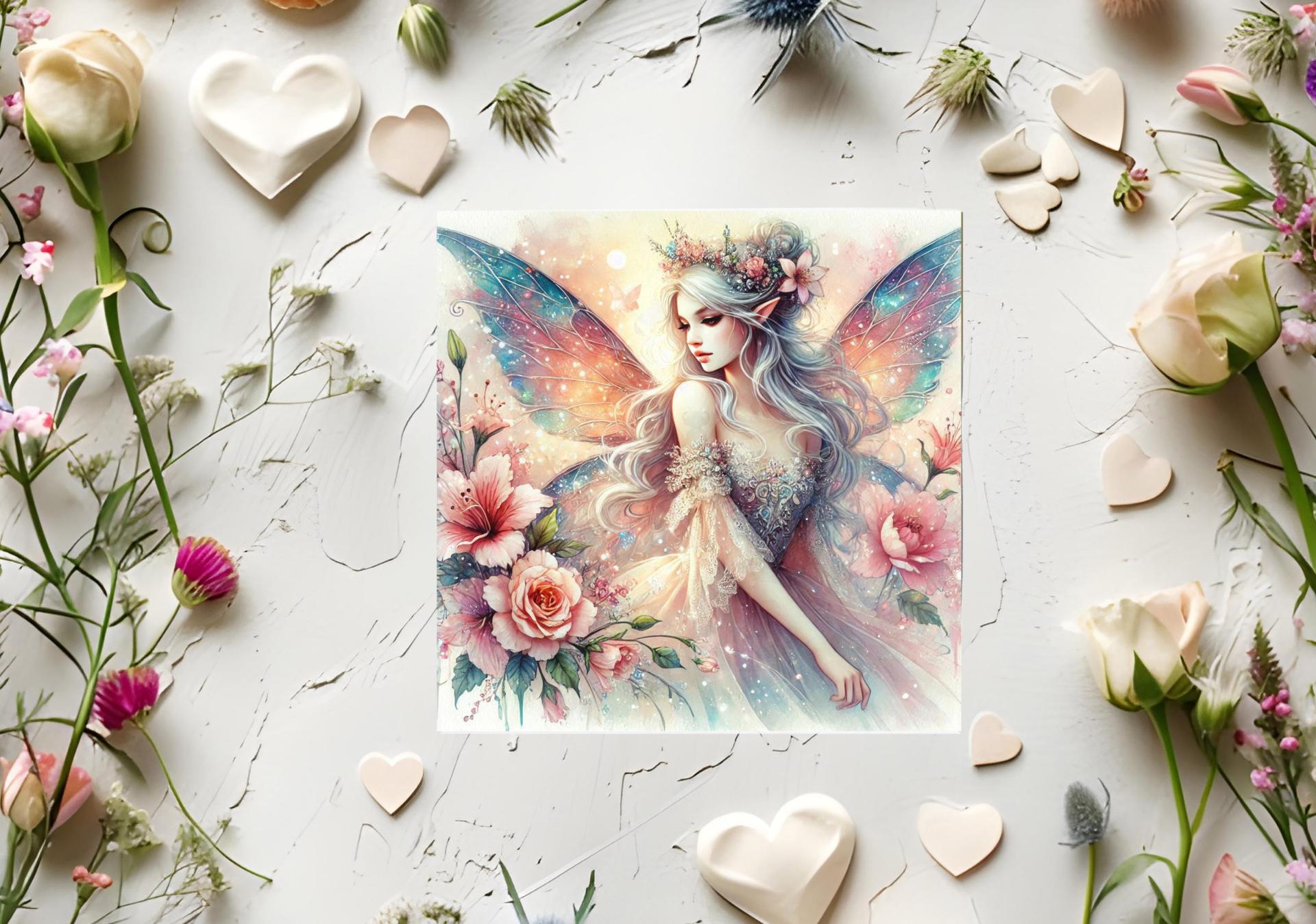 Fairy Greeting Cards, Large and Small Notecards, Birthday, Invitations