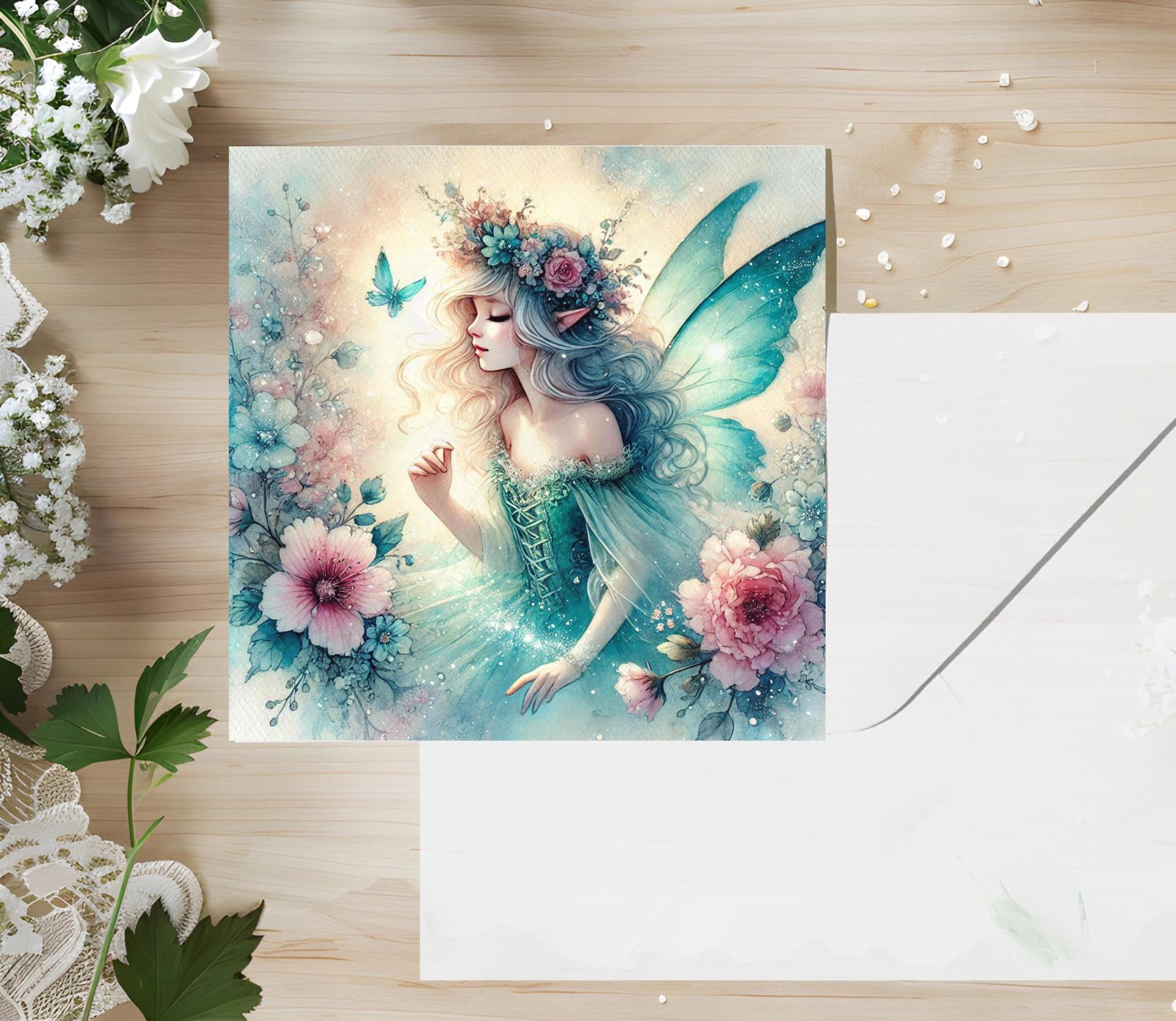 Fairy - Greeting Cards - Fae Note Cards, Single or Bulk Pack of 10