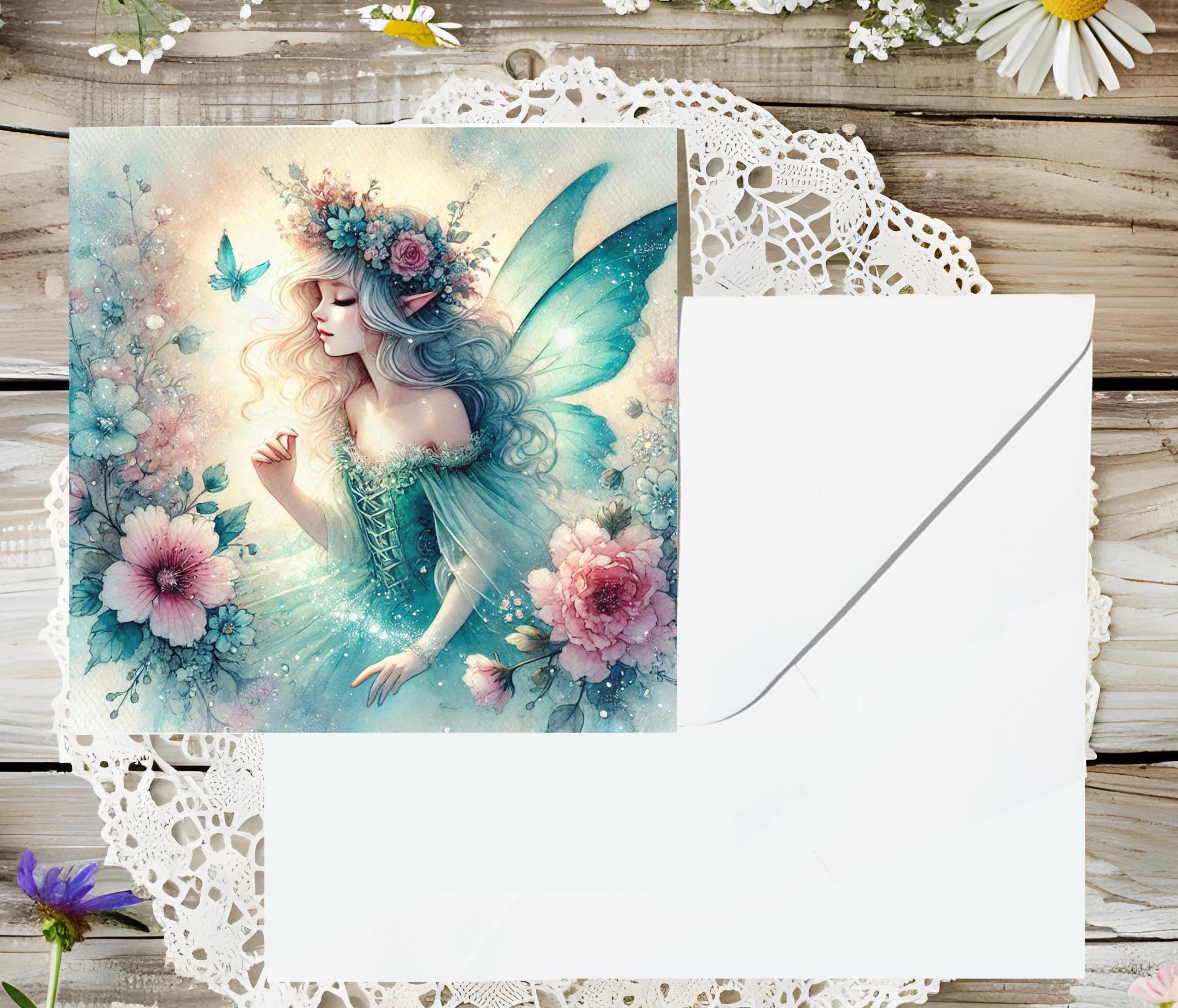 Fairy - Greeting Cards - Fae Note Cards, Single or Bulk Pack of 10
