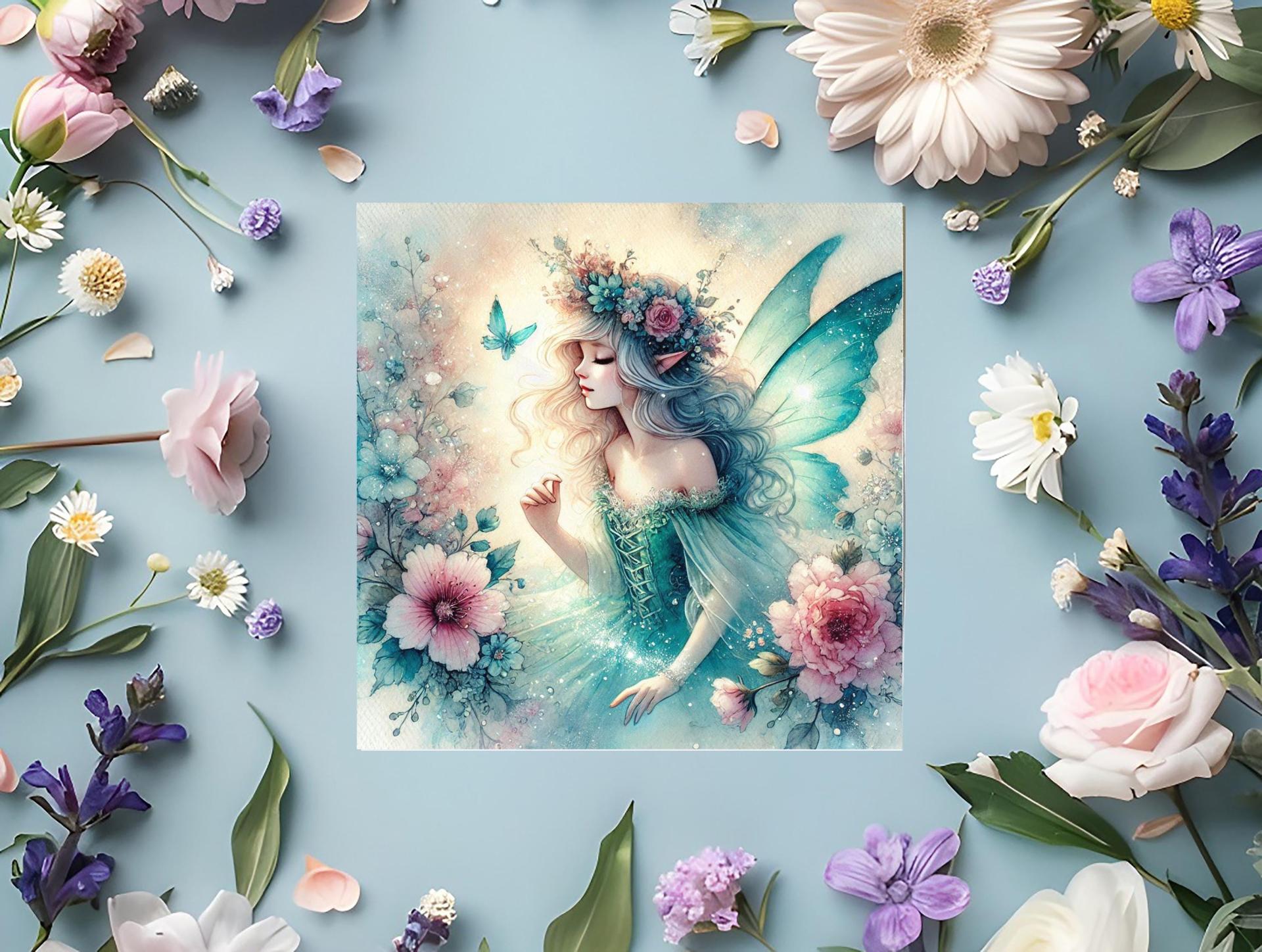 Fairy - Greeting Cards - Fae Note Cards, Single or Bulk Pack of 10