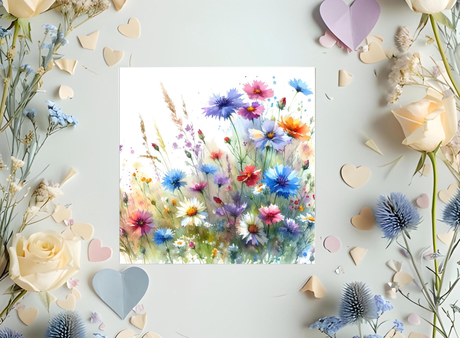 Set of Floral Gift Cards, 3 Designs, Bulk Pack of Cards