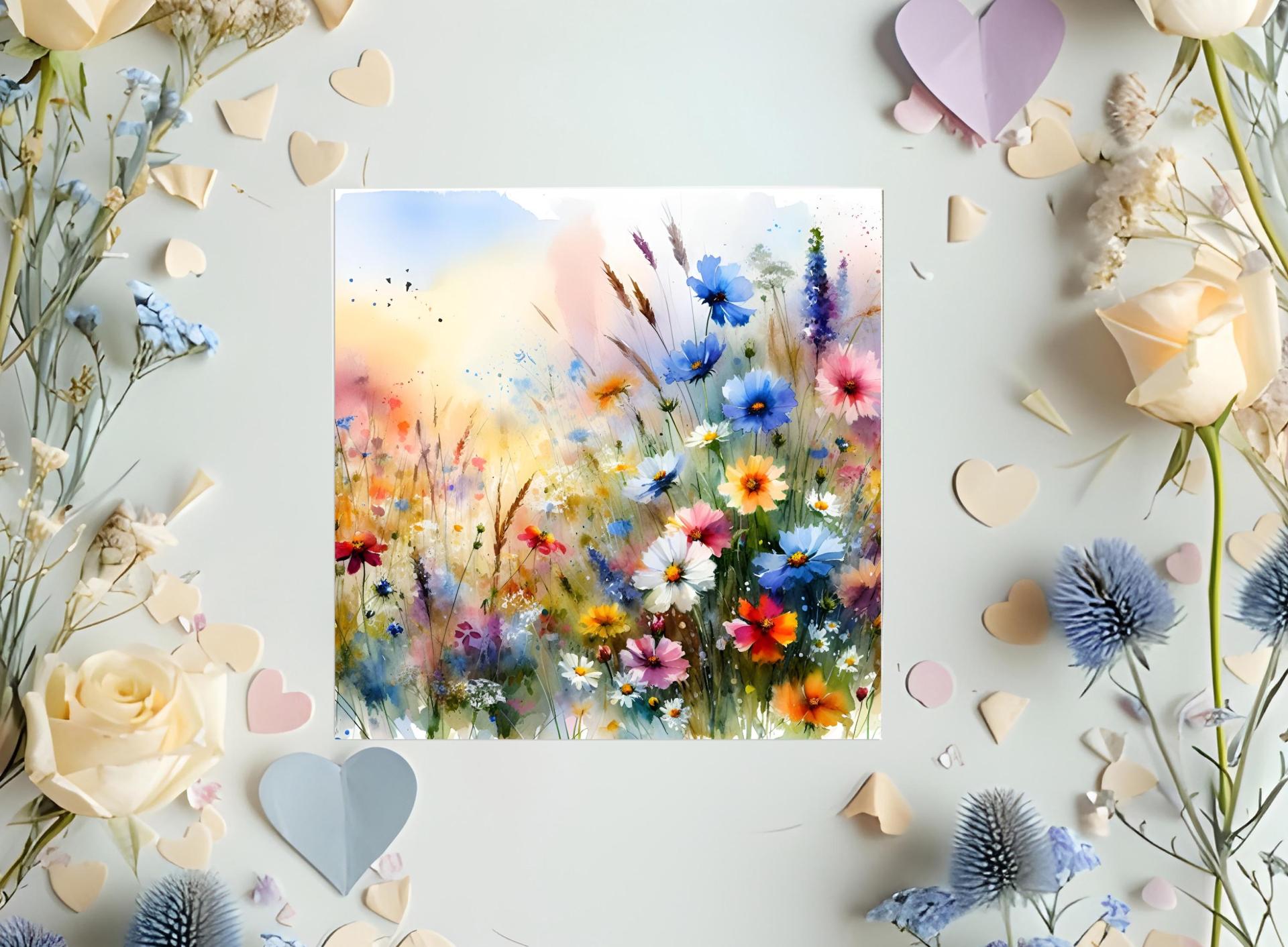 Set of Floral Gift Cards, 3 Designs, Bulk Pack of Cards