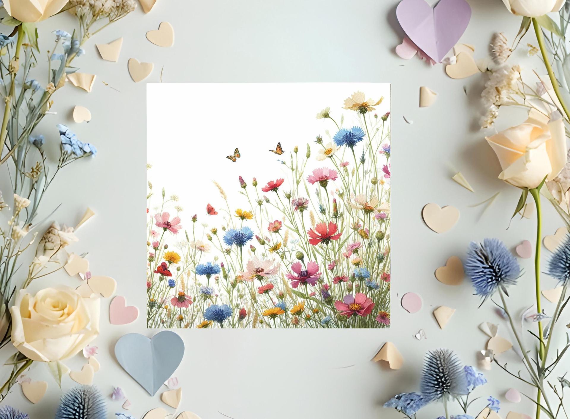 Set of Floral Gift Cards, 3 Designs, Bulk Pack of Cards