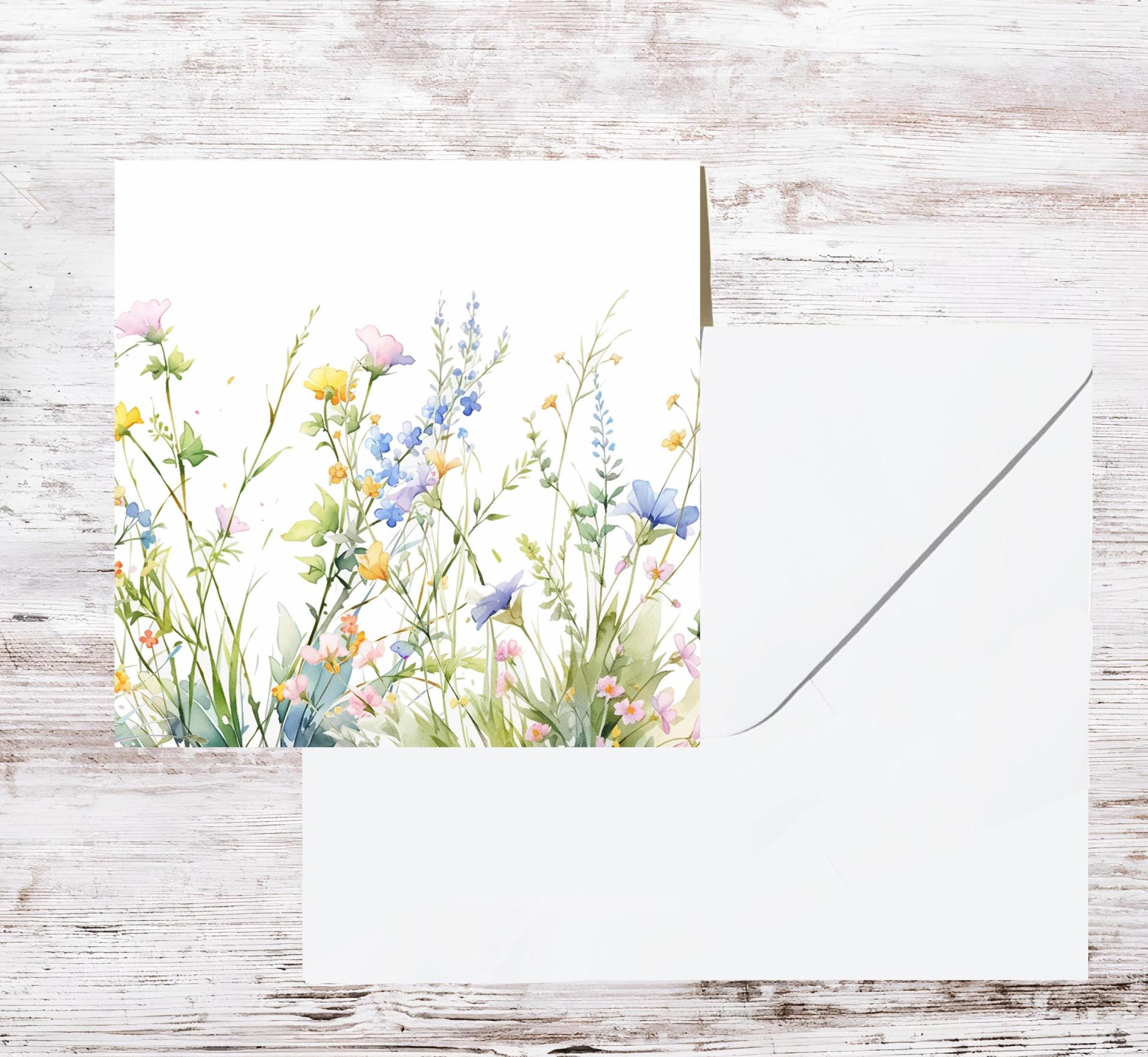 Set of Floral Gift Cards, 3 Designs, Bulk Pack of Cards