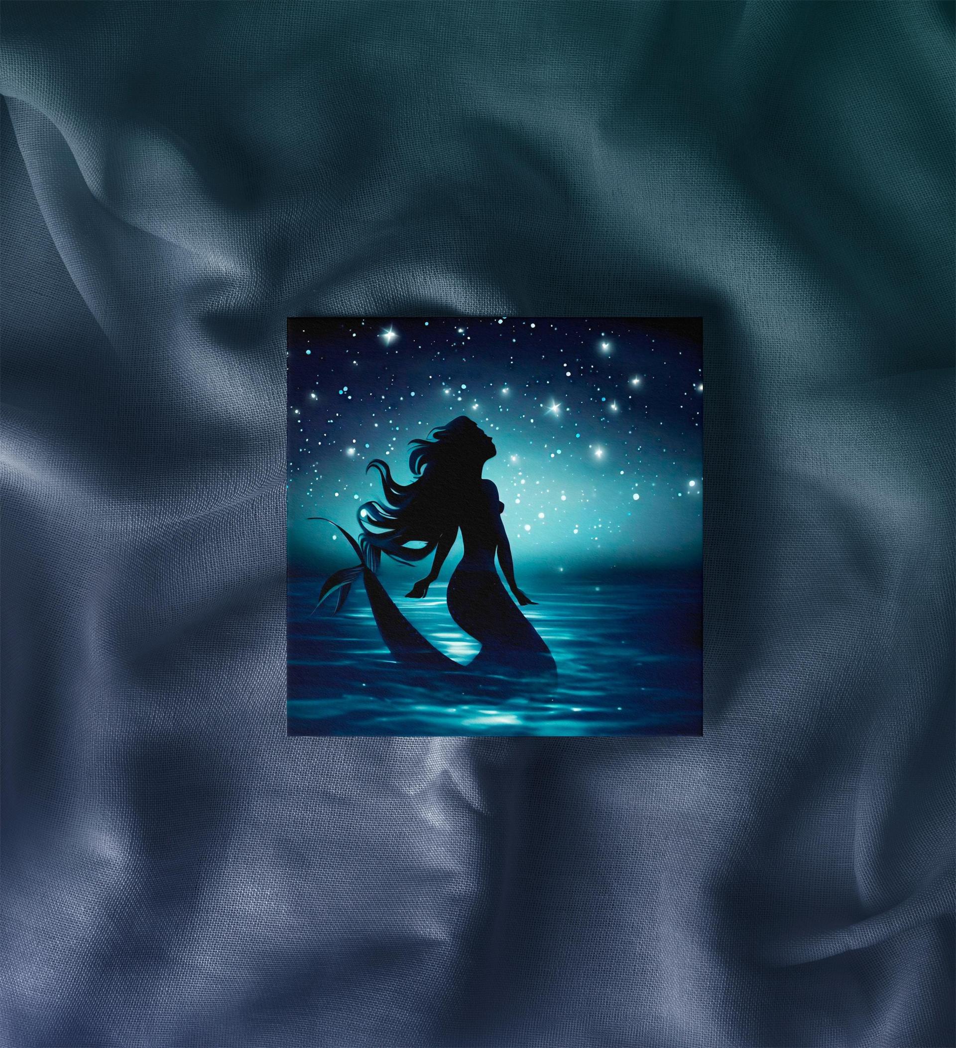 Mermaid Greeting Cards, Birthday, Invitations, Thank You Cards