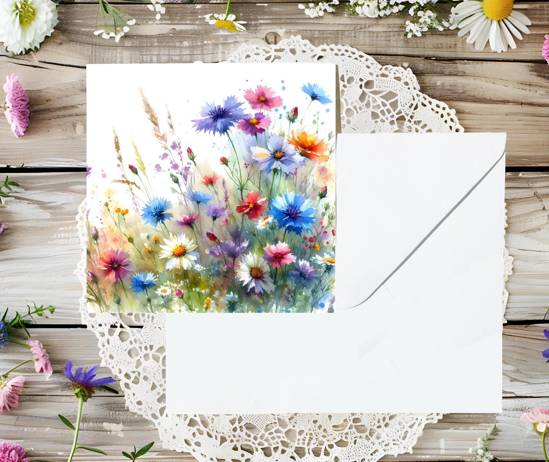 Set of Floral Gift Cards, 3 Designs, Bulk Pack of Cards