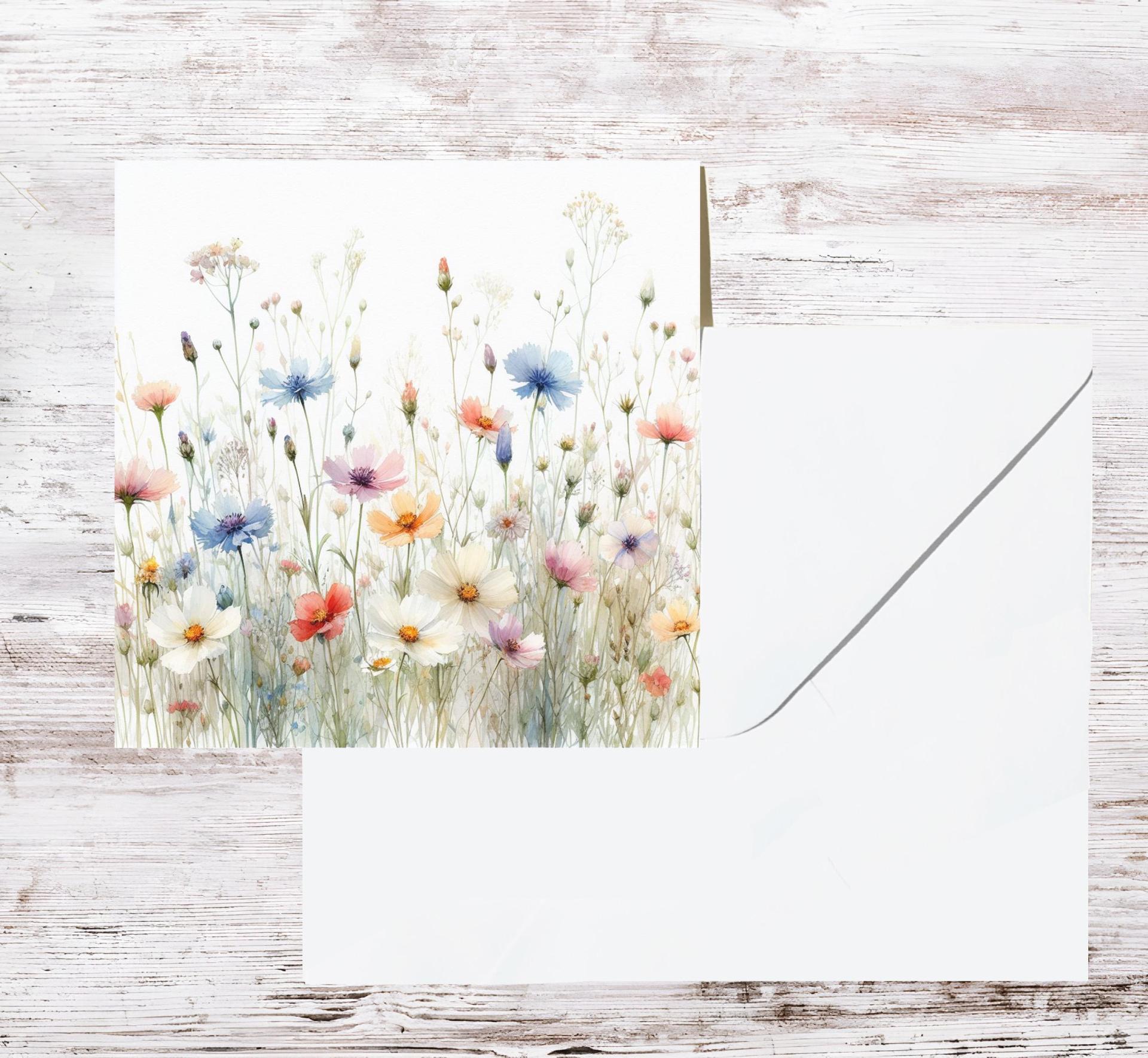 Set of Floral Gift Cards, 3 Designs, Bulk Pack of Cards