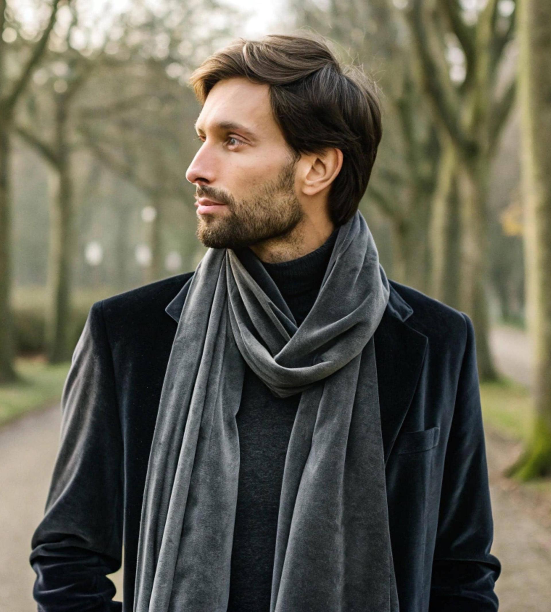 Velvet Scarf - Multiple Colors - Super Soft Scarf