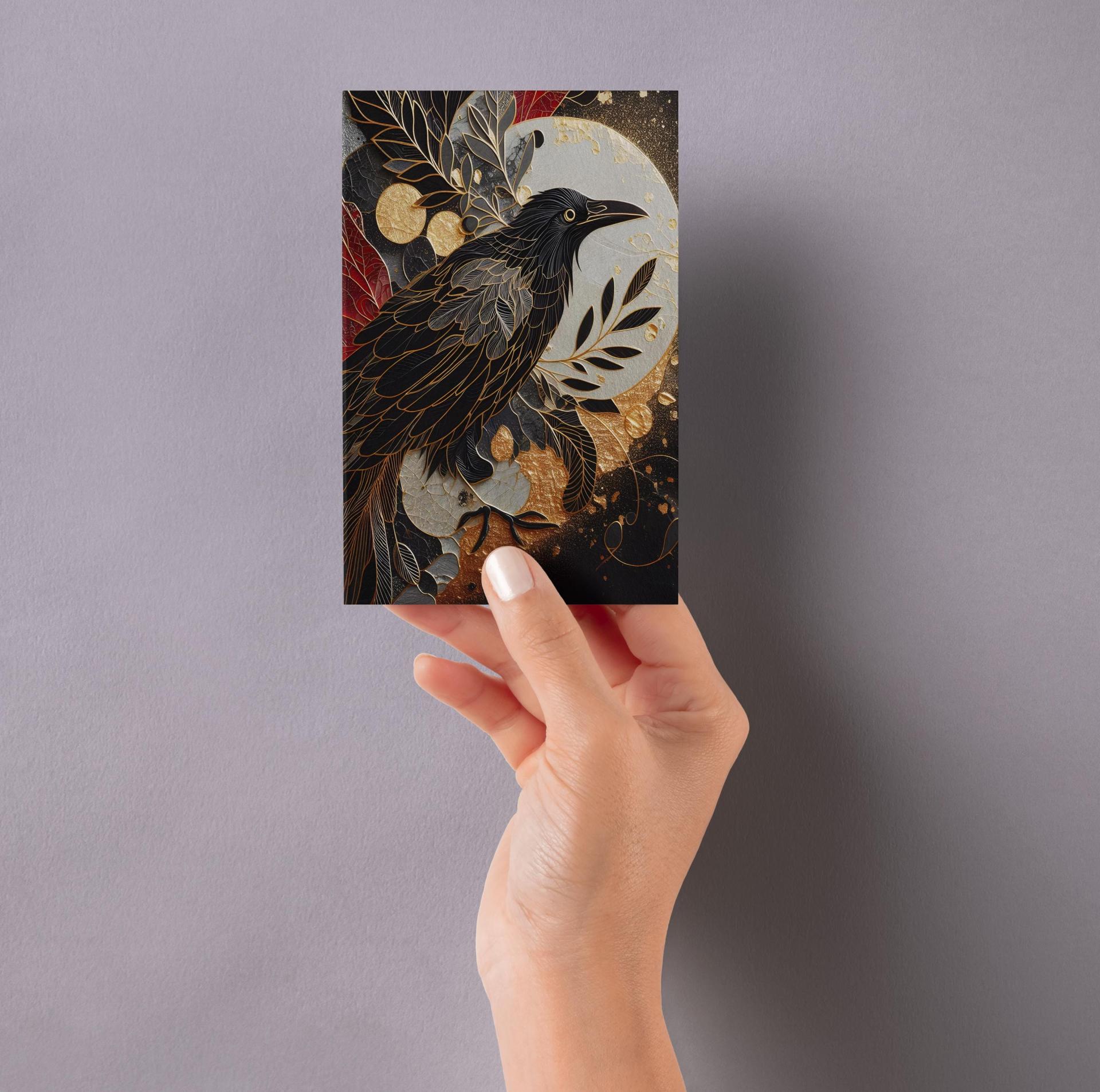 Raven - Large Cards, Notecards, Birthday, Invites