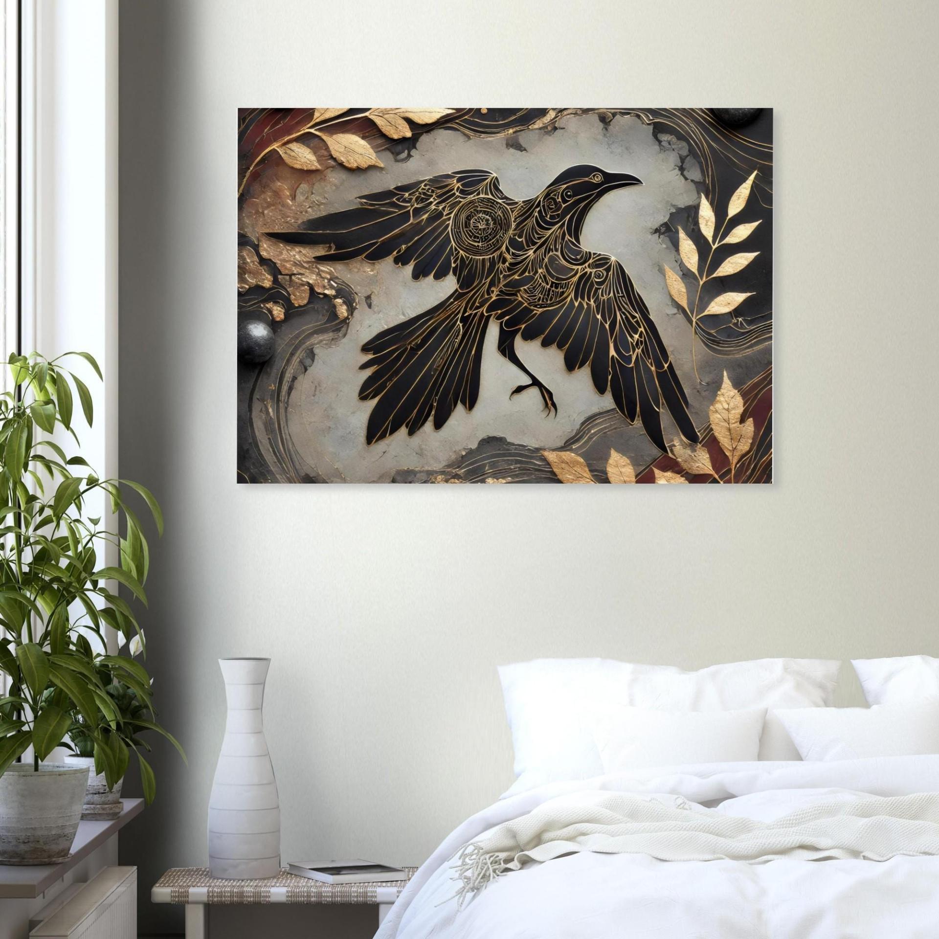 Raven Print - Framed or Unframed - Original Art - Print on Paper