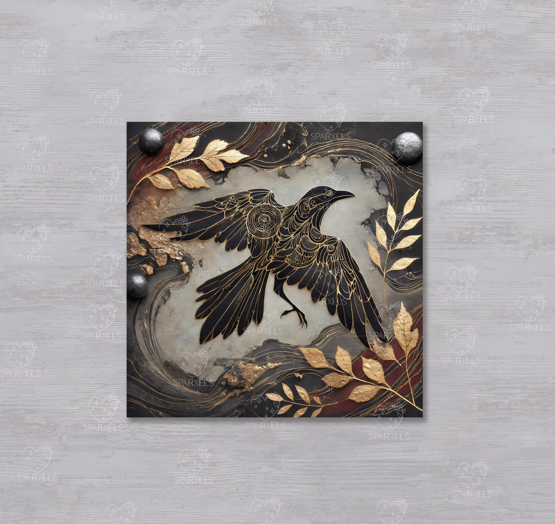 Raven - Large Cards, Notecards, Birthday, Invites