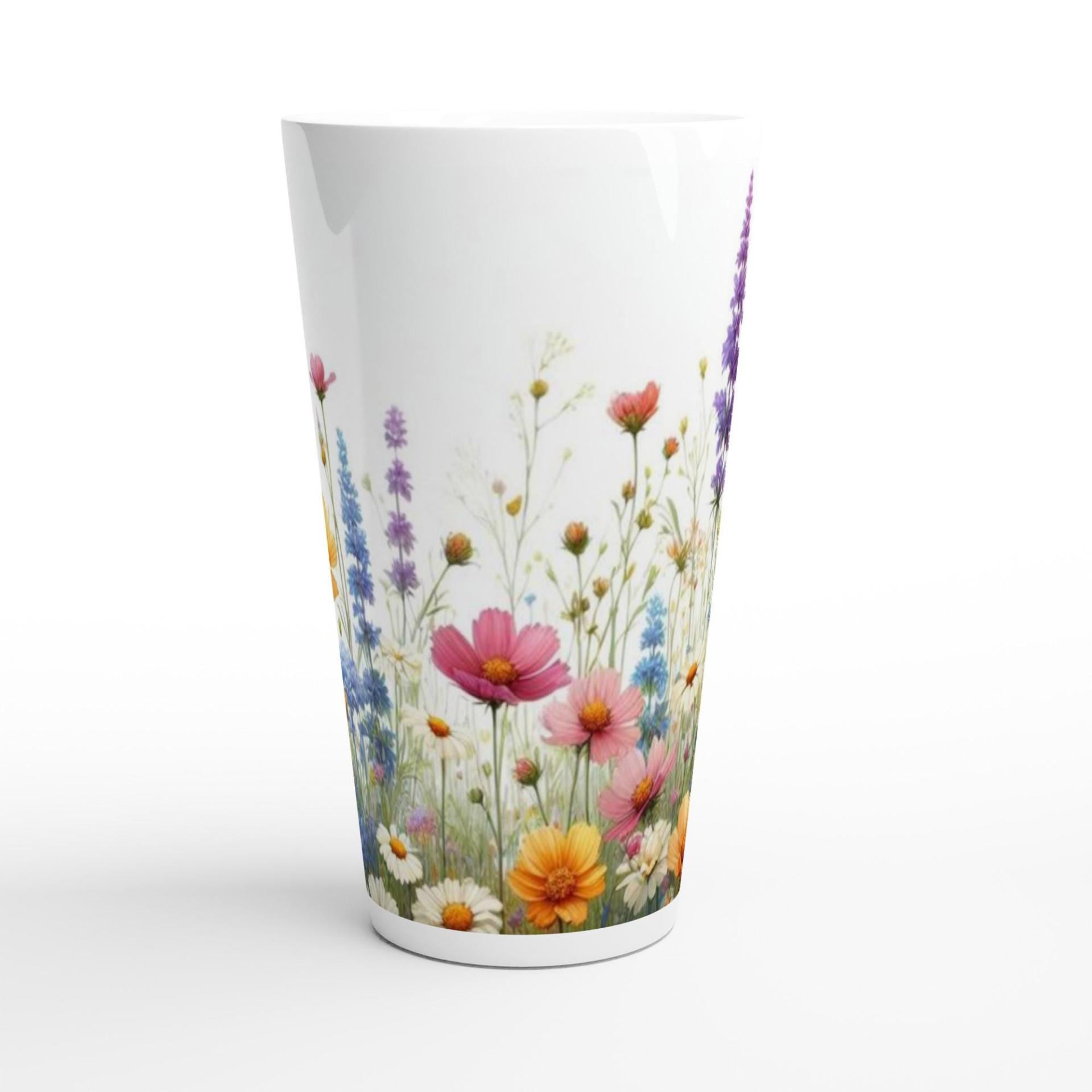 Latte 17oz Ceramic Mug - Coffee or Tea Cup, Extra Tall