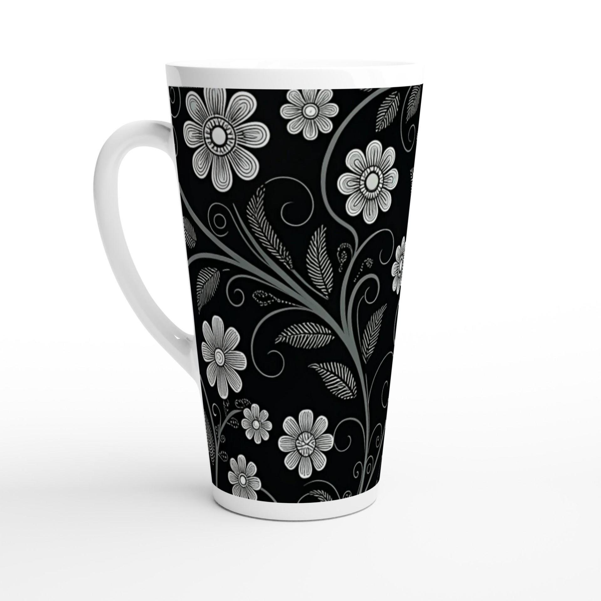 Latte 17oz Ceramic Mug - Coffee or Tea Cup, Extra Tall