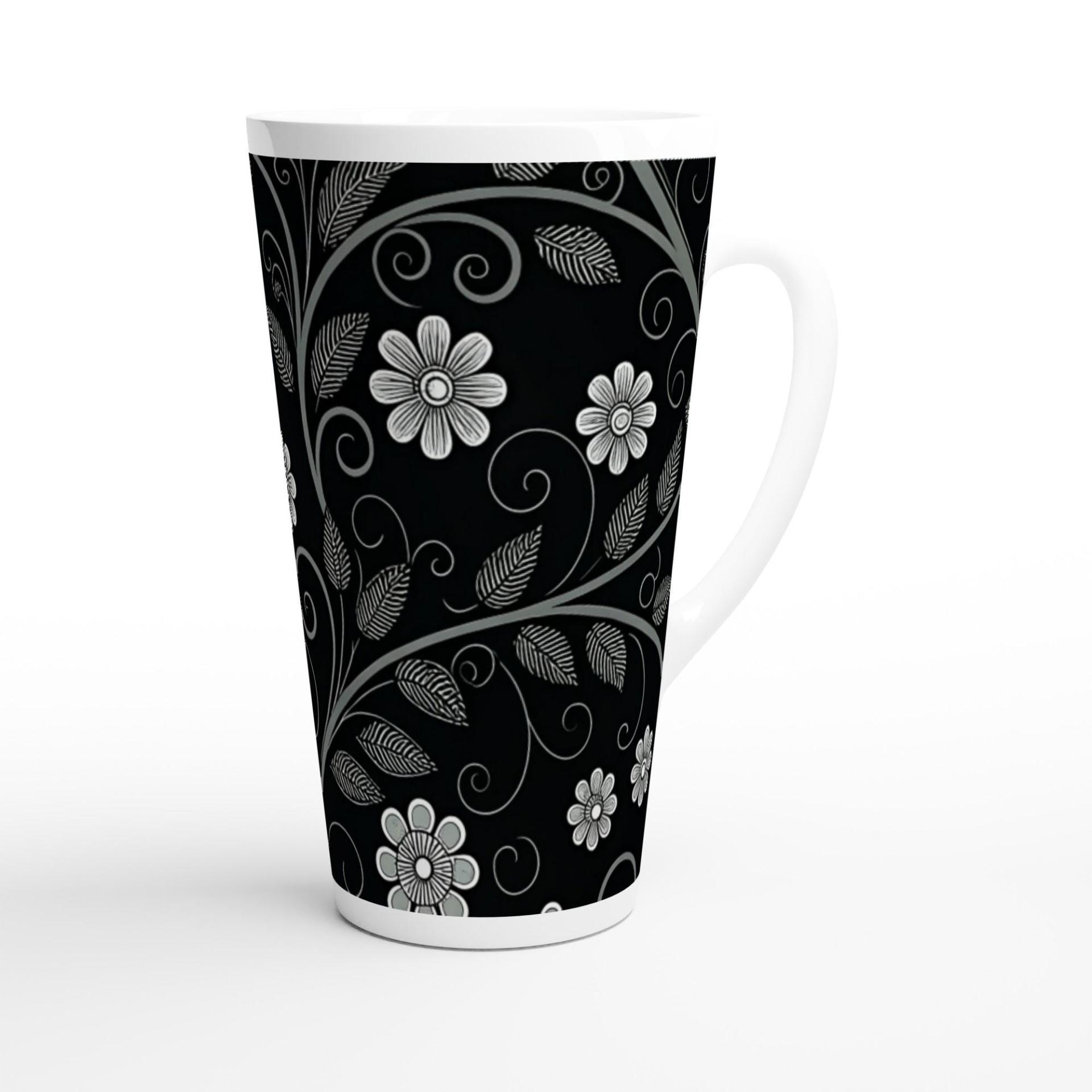 Latte 17oz Ceramic Mug - Coffee or Tea Cup, Extra Tall