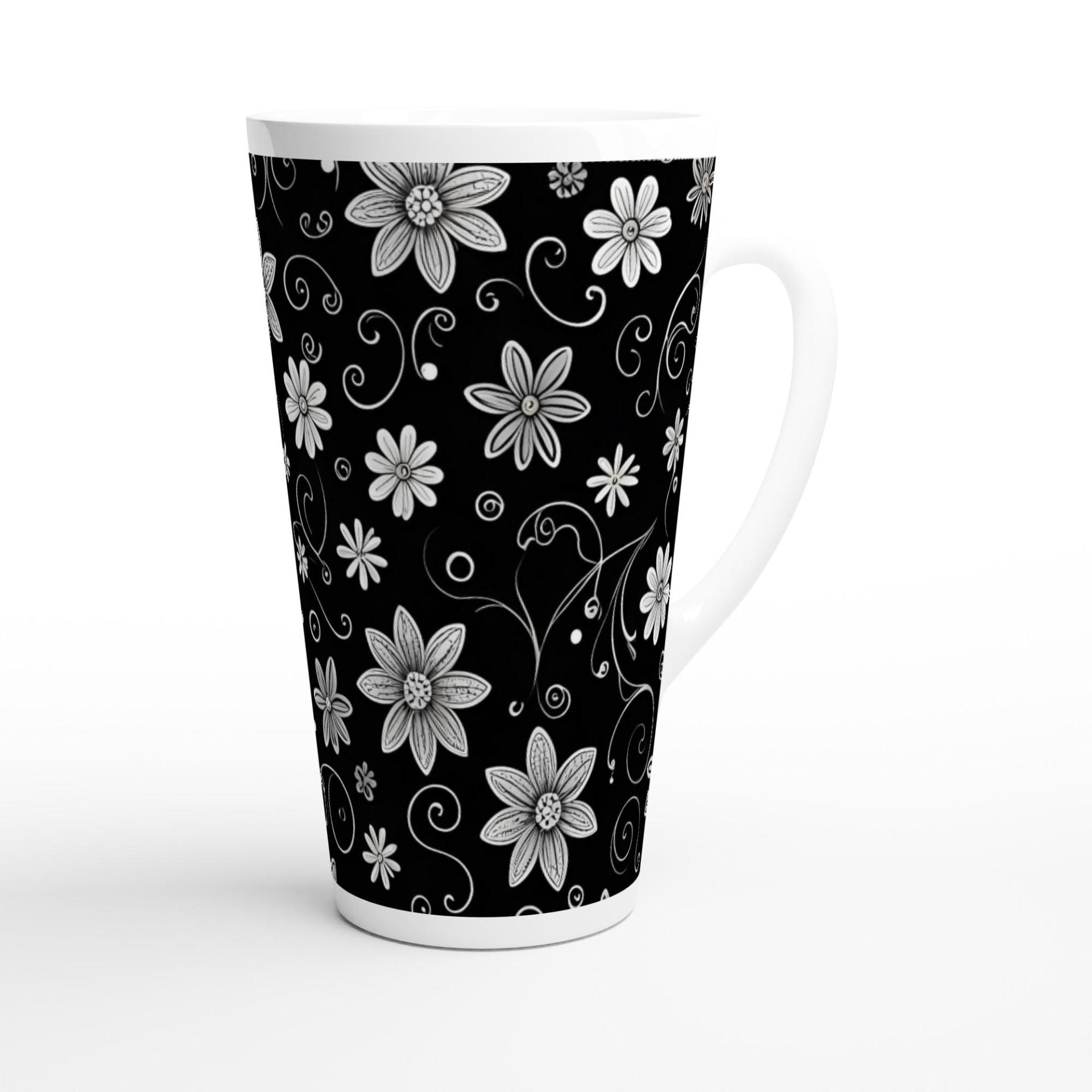 Latte 17oz Ceramic Mug - Coffee or Tea Cup, Extra Tall