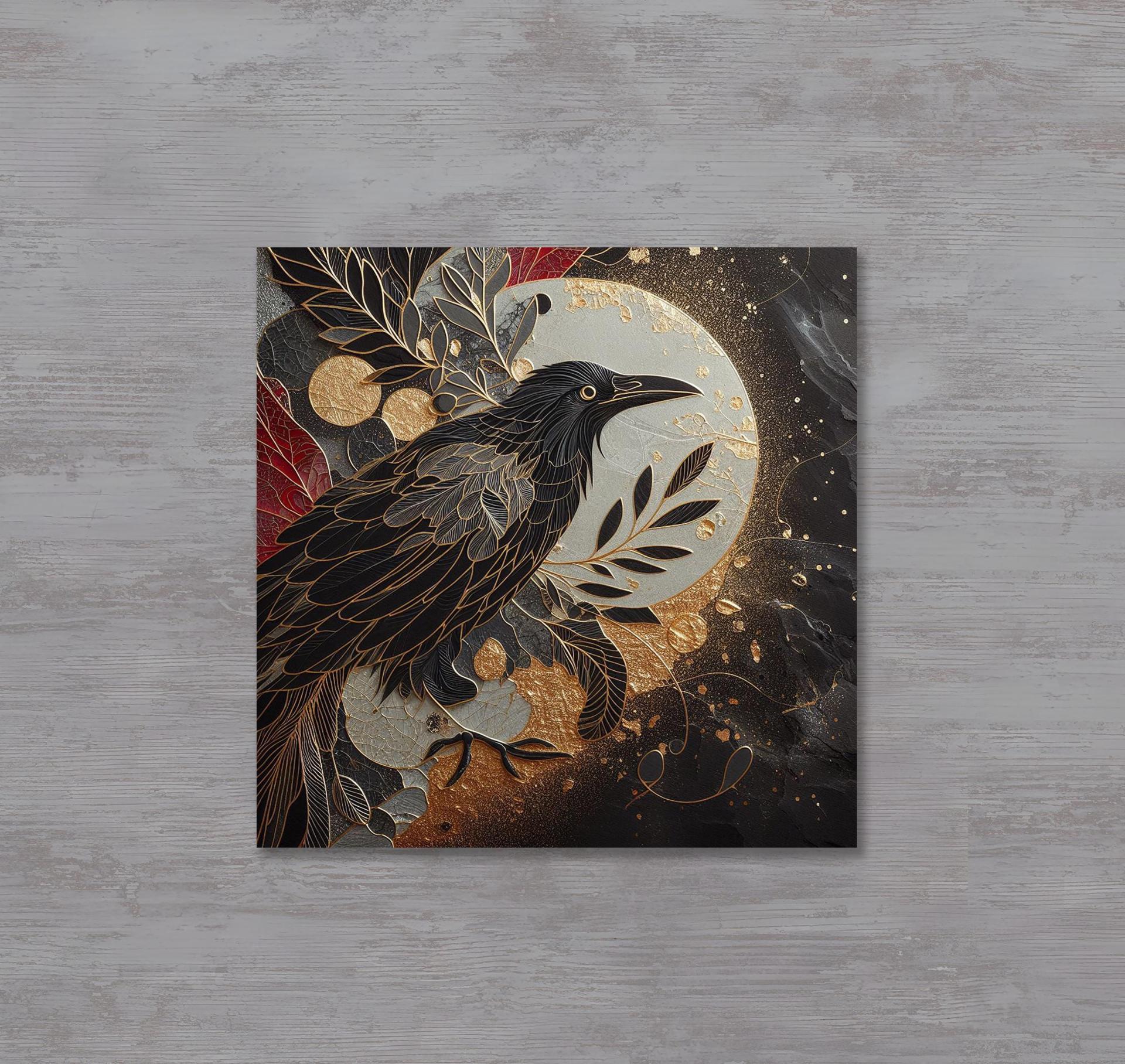 Raven - Large Cards, Notecards, Birthday, Invites