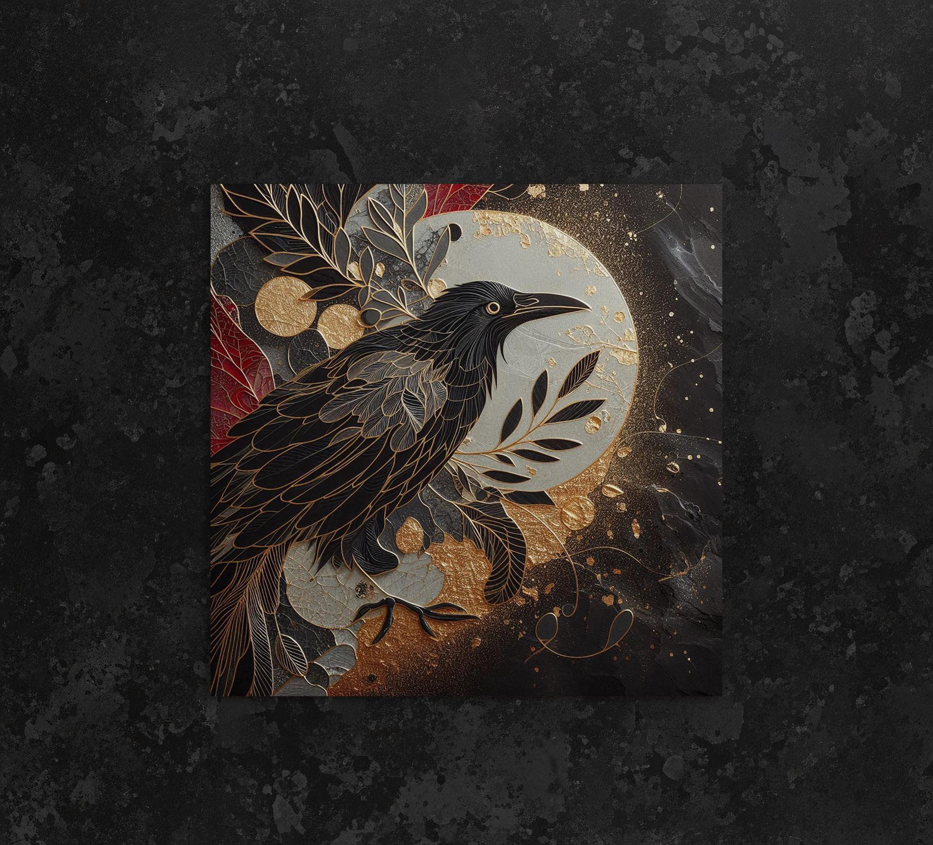 Raven - Large Cards, Notecards, Birthday, Invites