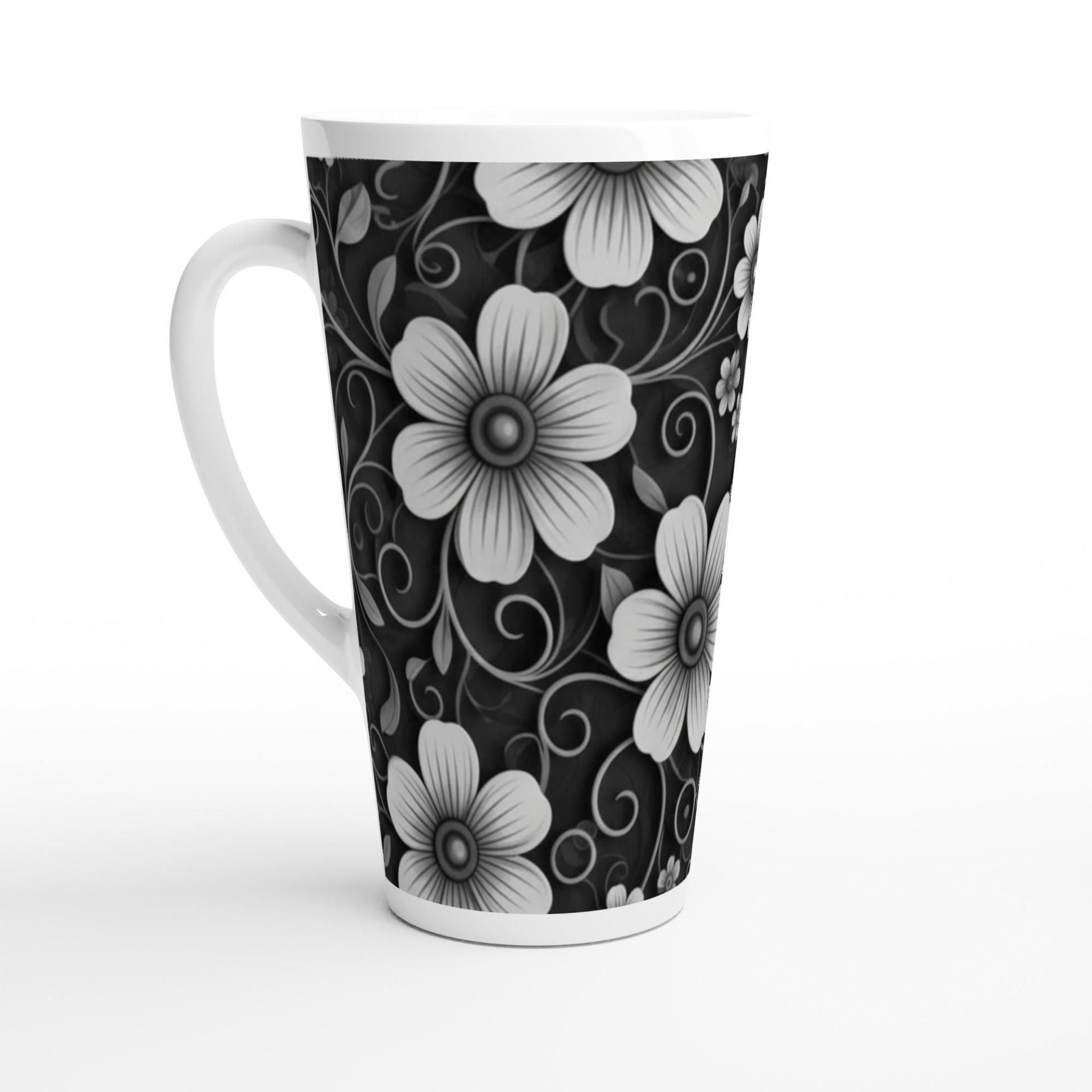 Latte 17oz Ceramic Mug - Coffee or Tea Cup, Extra Tall