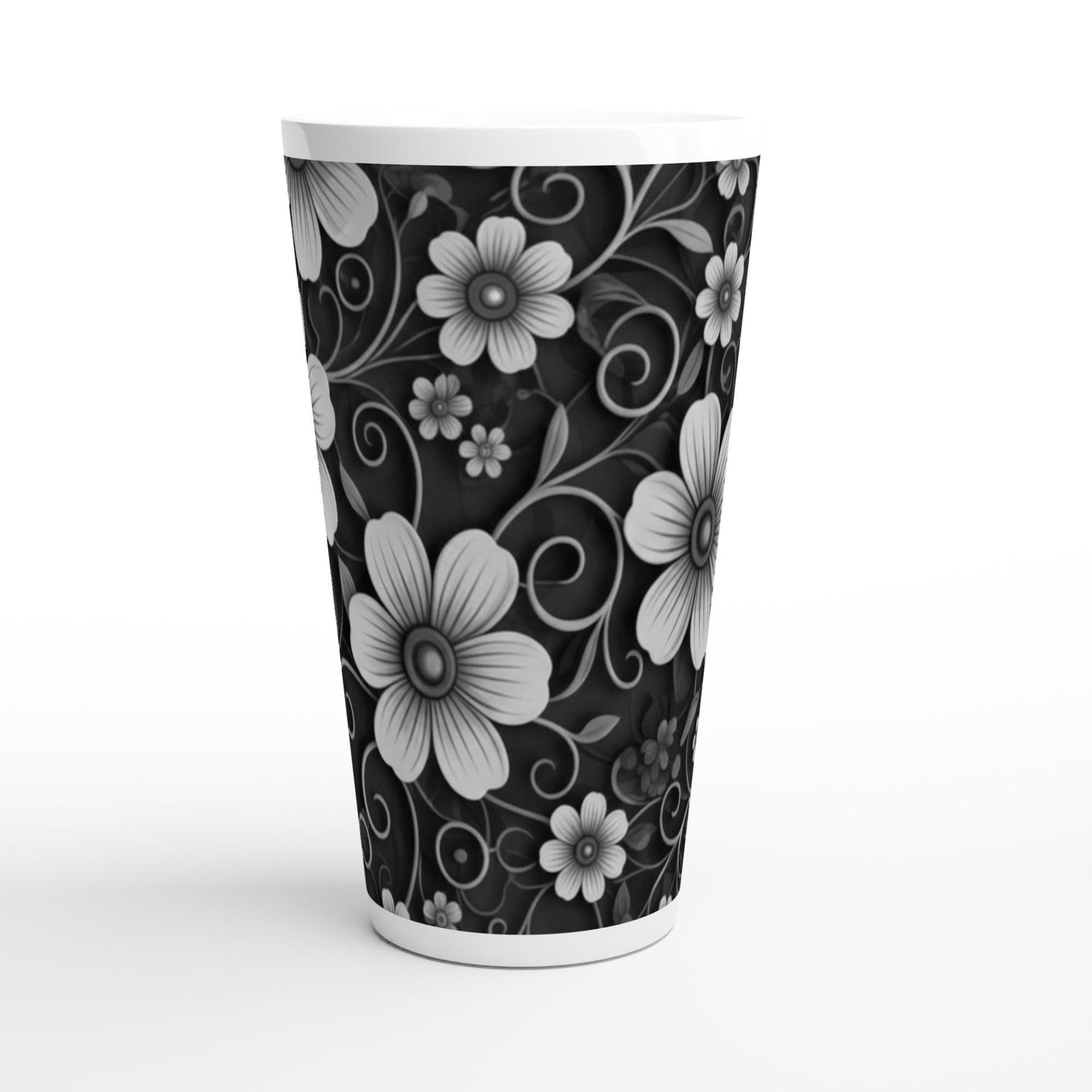 Latte 17oz Ceramic Mug - Coffee or Tea Cup, Extra Tall