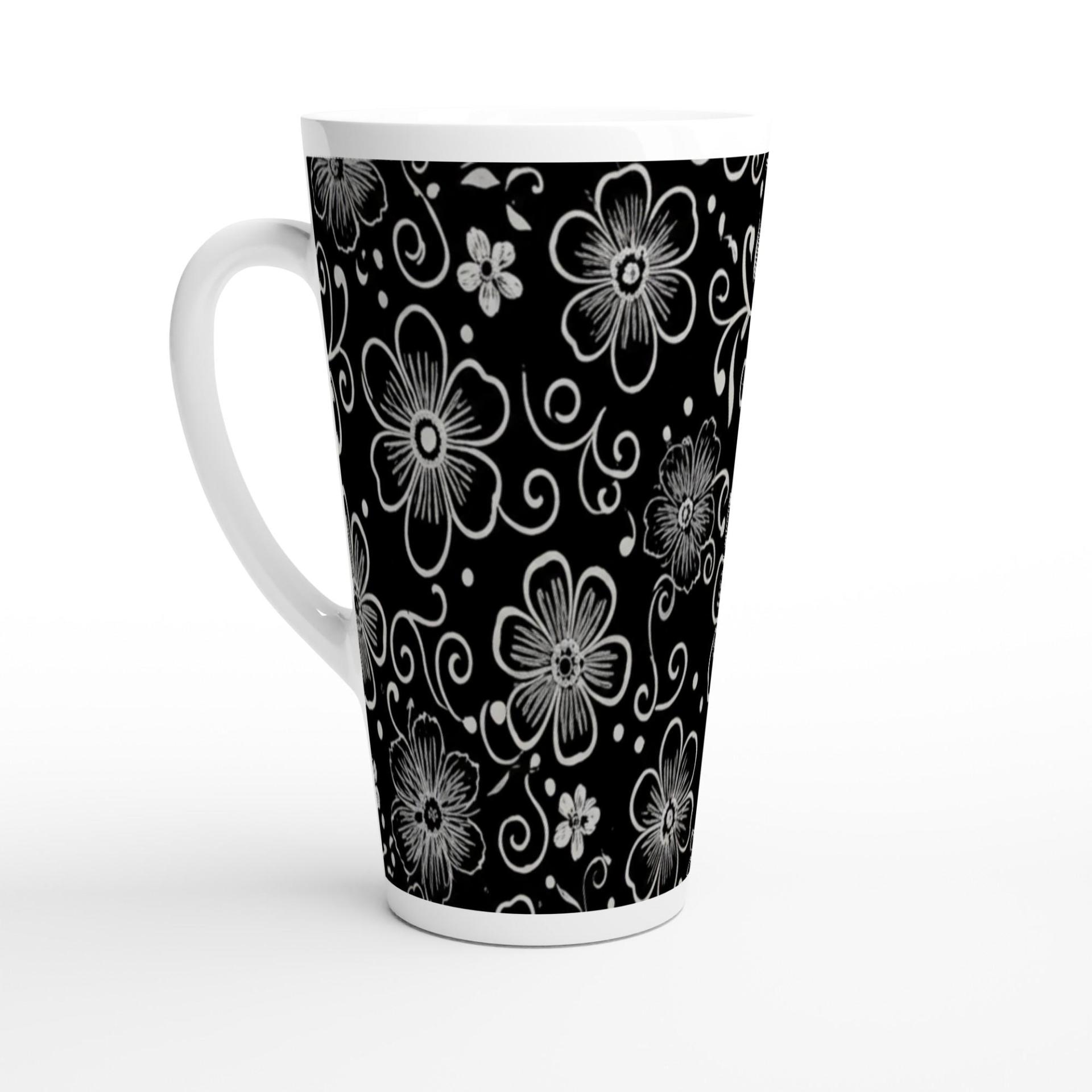 Latte 17oz Ceramic Mug - Coffee or Tea Cup, Extra Tall
