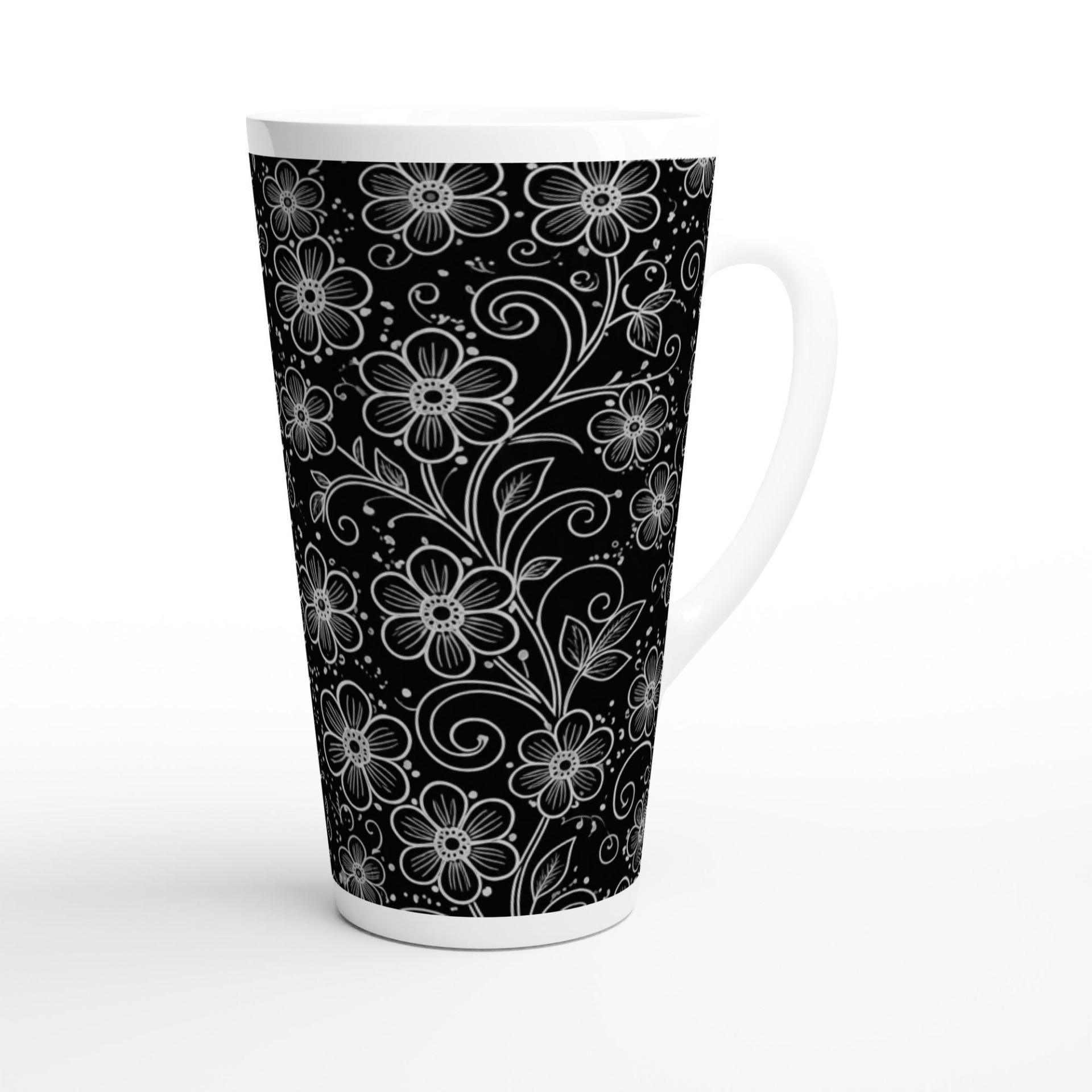 Latte 17oz Ceramic Mug - Coffee or Tea Cup, Extra Tall