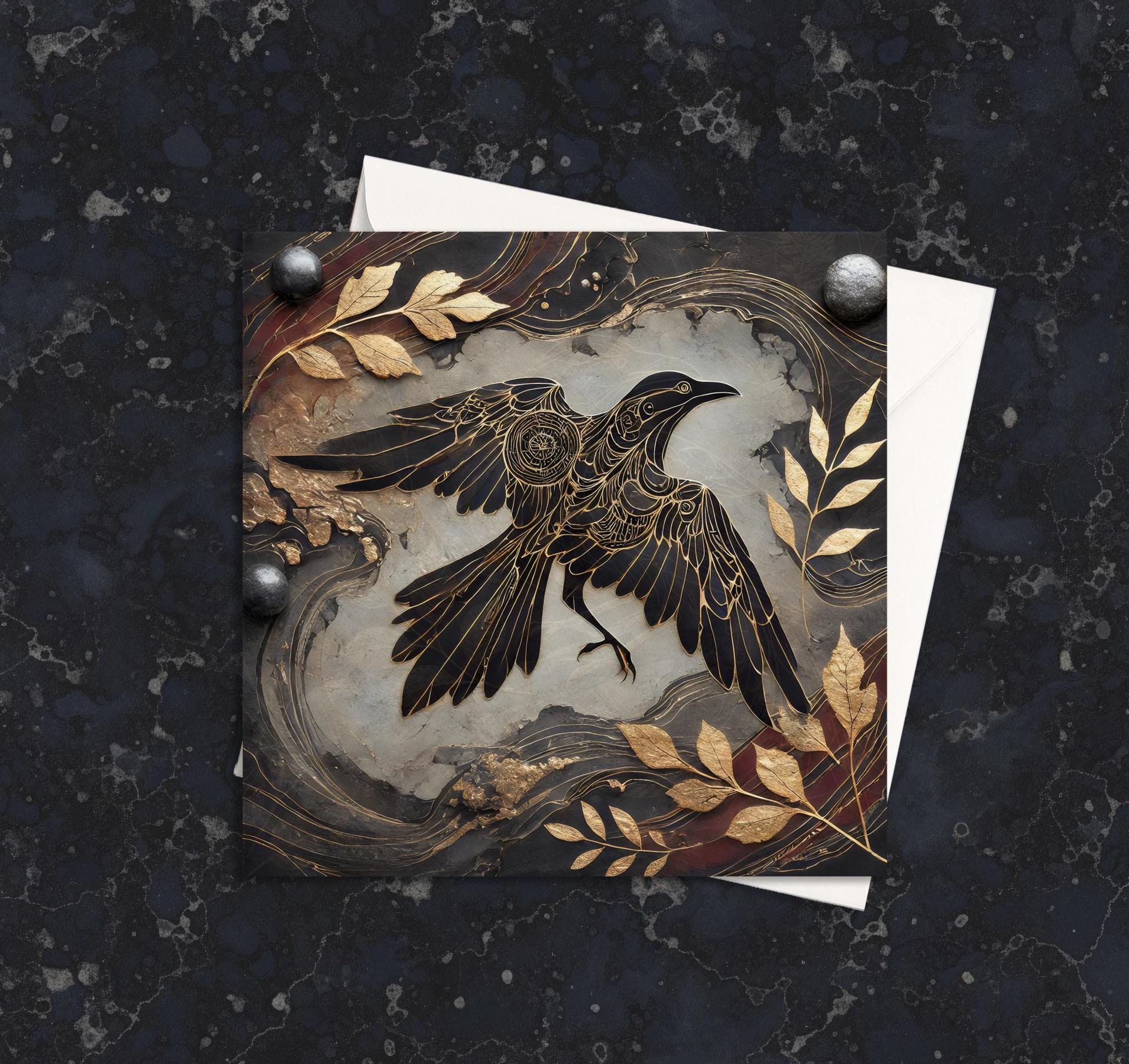Raven - Large Cards, Notecards, Birthday, Invites