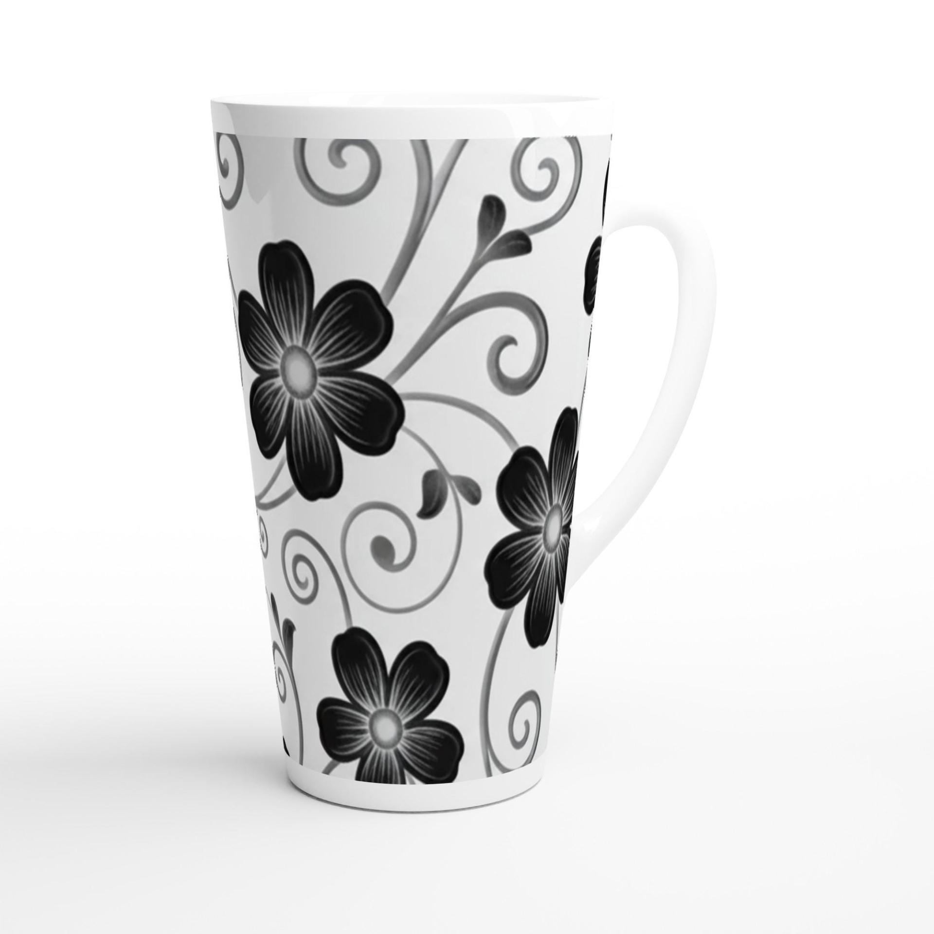 Latte 17oz Ceramic Mug - Coffee or Tea Cup, Extra Tall