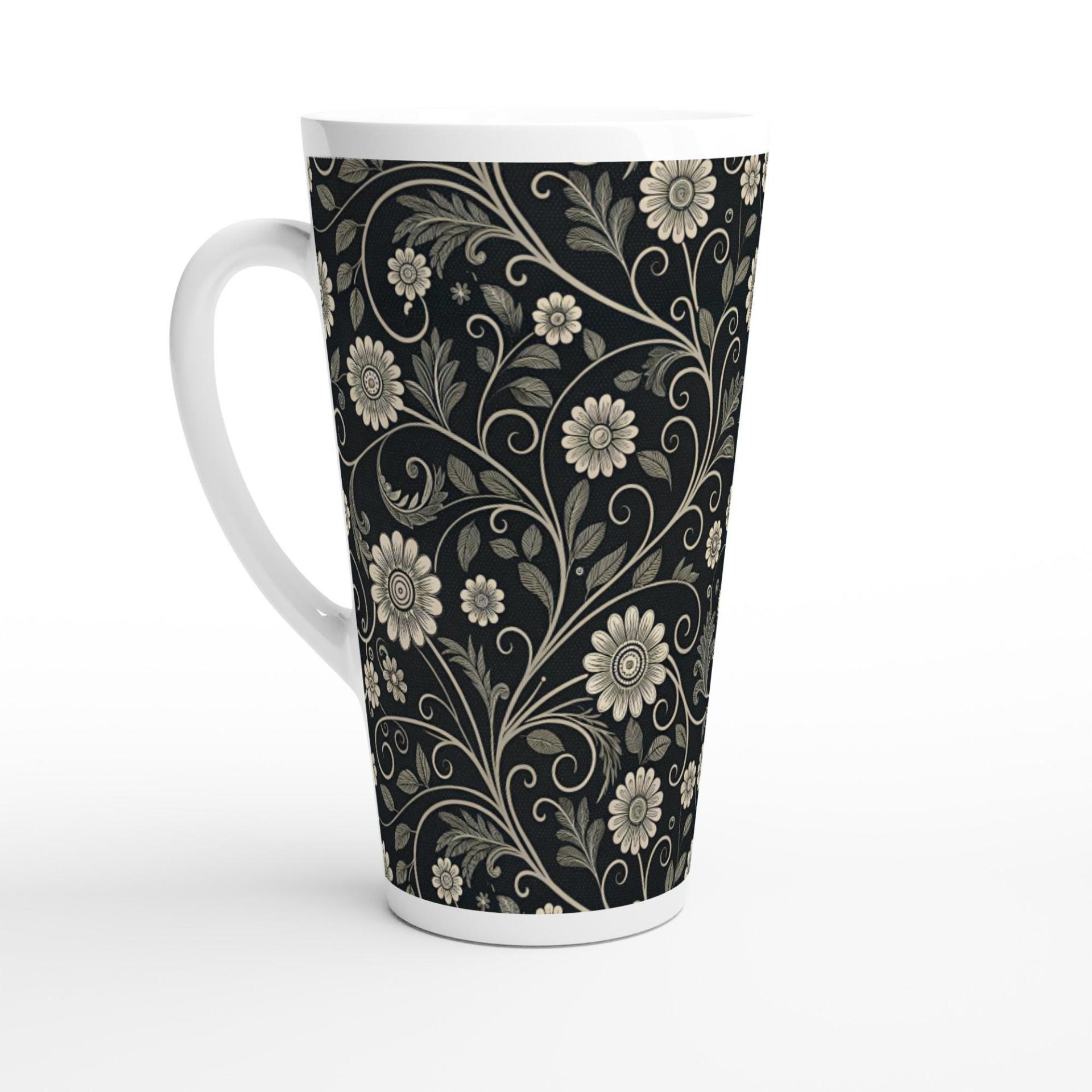 Latte 17oz Ceramic Mug - Coffee or Tea Cup, Extra Tall