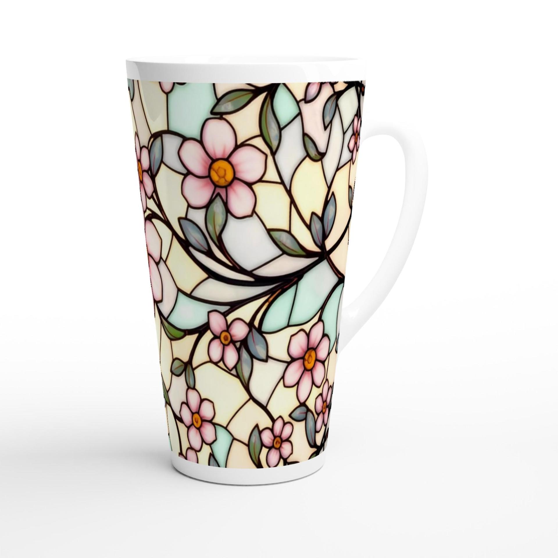 Latte 17oz Ceramic Mug - Coffee or Tea Cup, Extra Tall