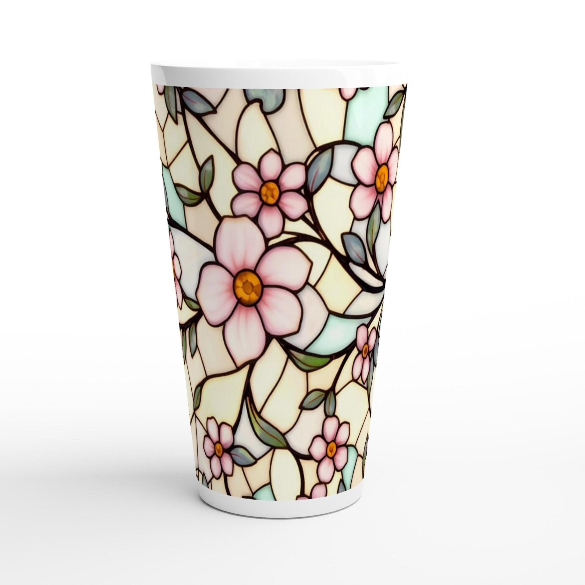 Latte 17oz Ceramic Mug - Coffee or Tea Cup, Extra Tall