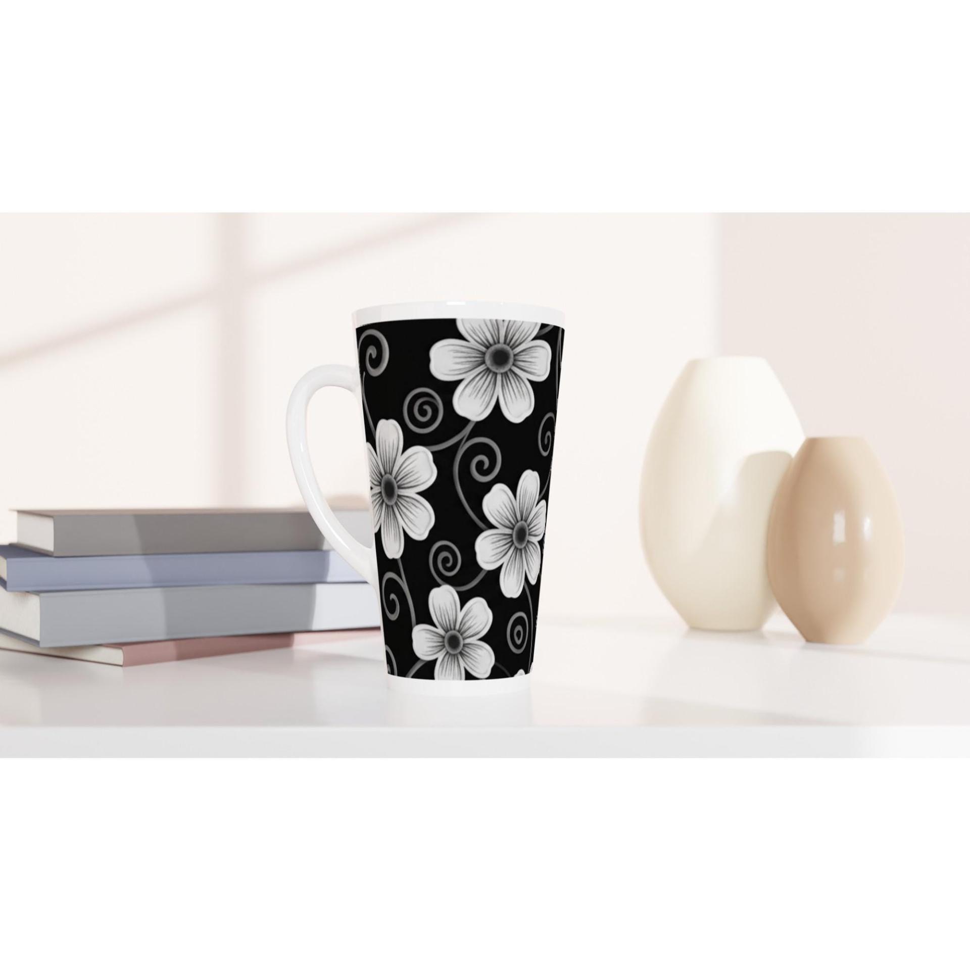 Latte 17oz Ceramic Mug - Coffee or Tea Cup, Extra Tall