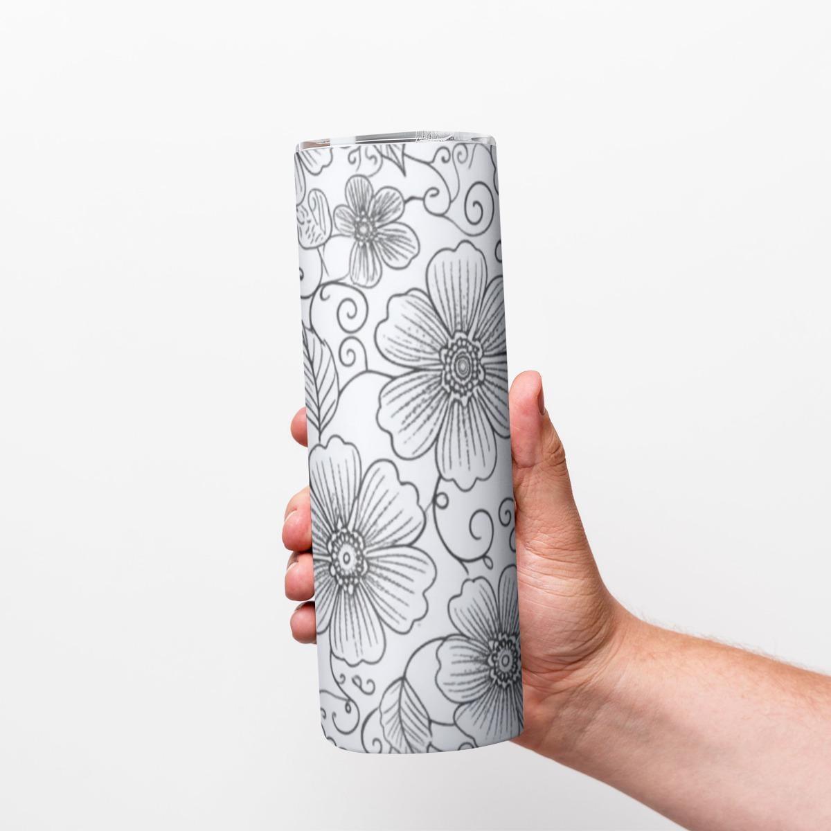 Skinny Tumbler, 20 oz Stainless Steel Insulated Travel Mug