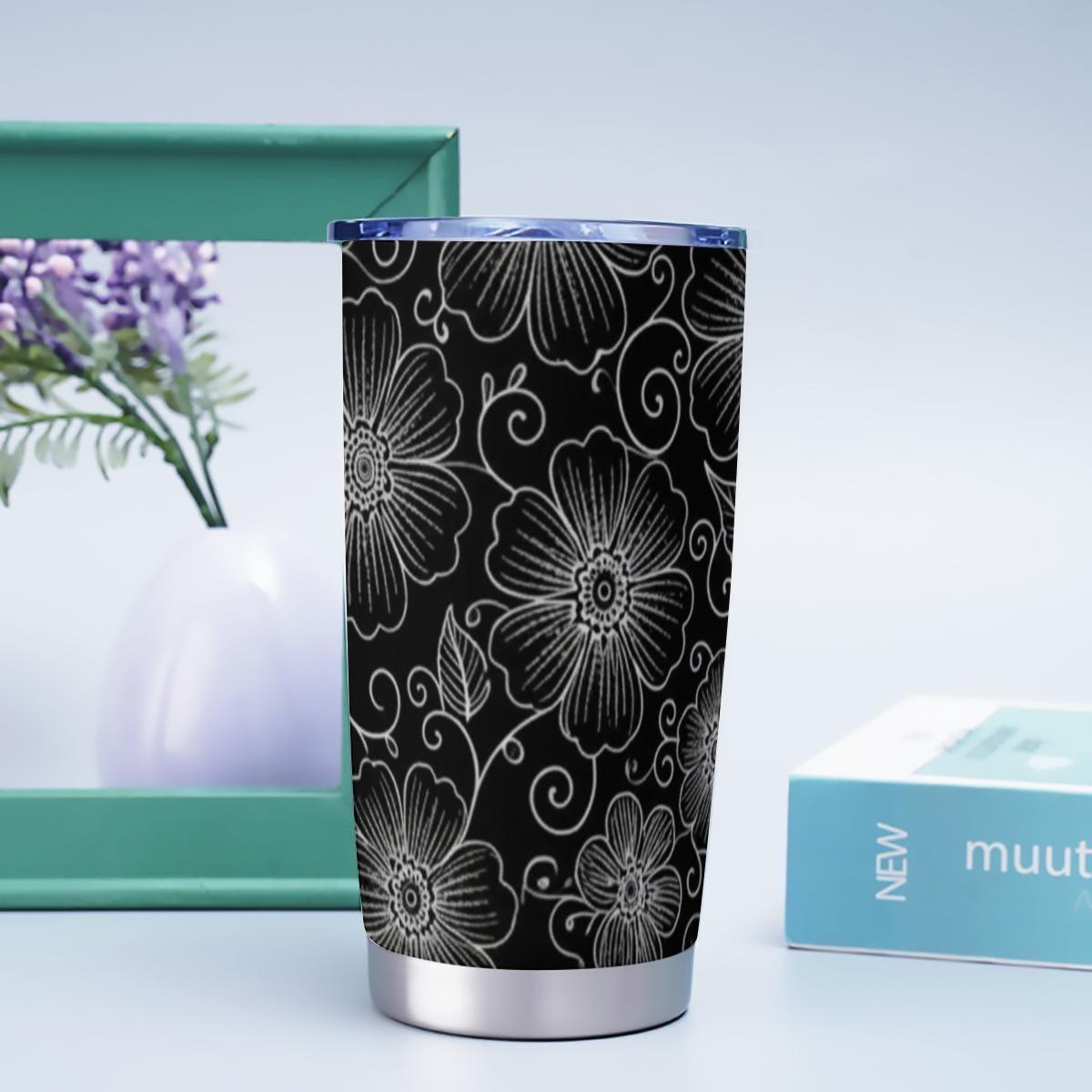 Travel Mug, Stainless Steel, 20 oz Insulated Cup