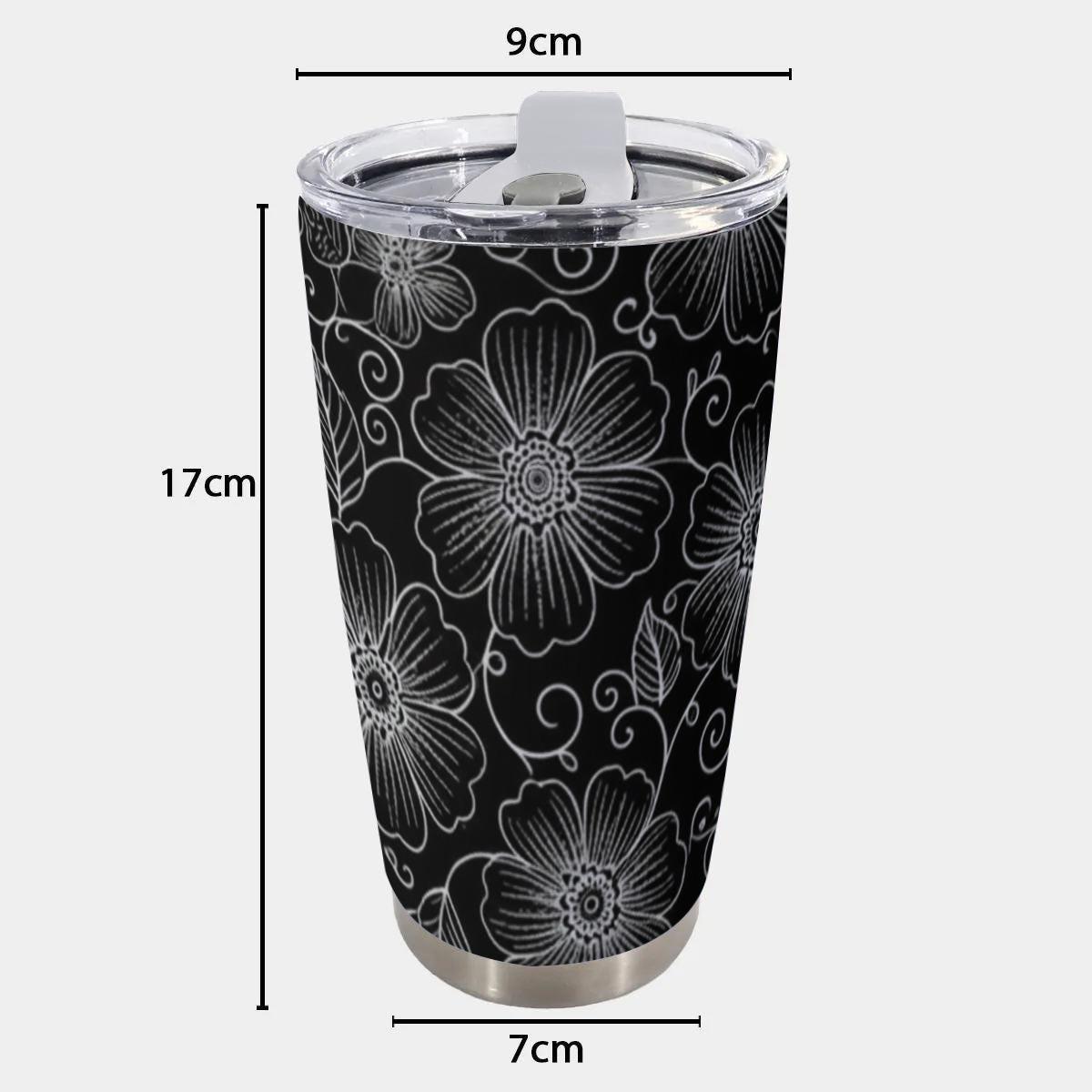 Travel Mug, Stainless Steel, 20 oz Insulated Cup