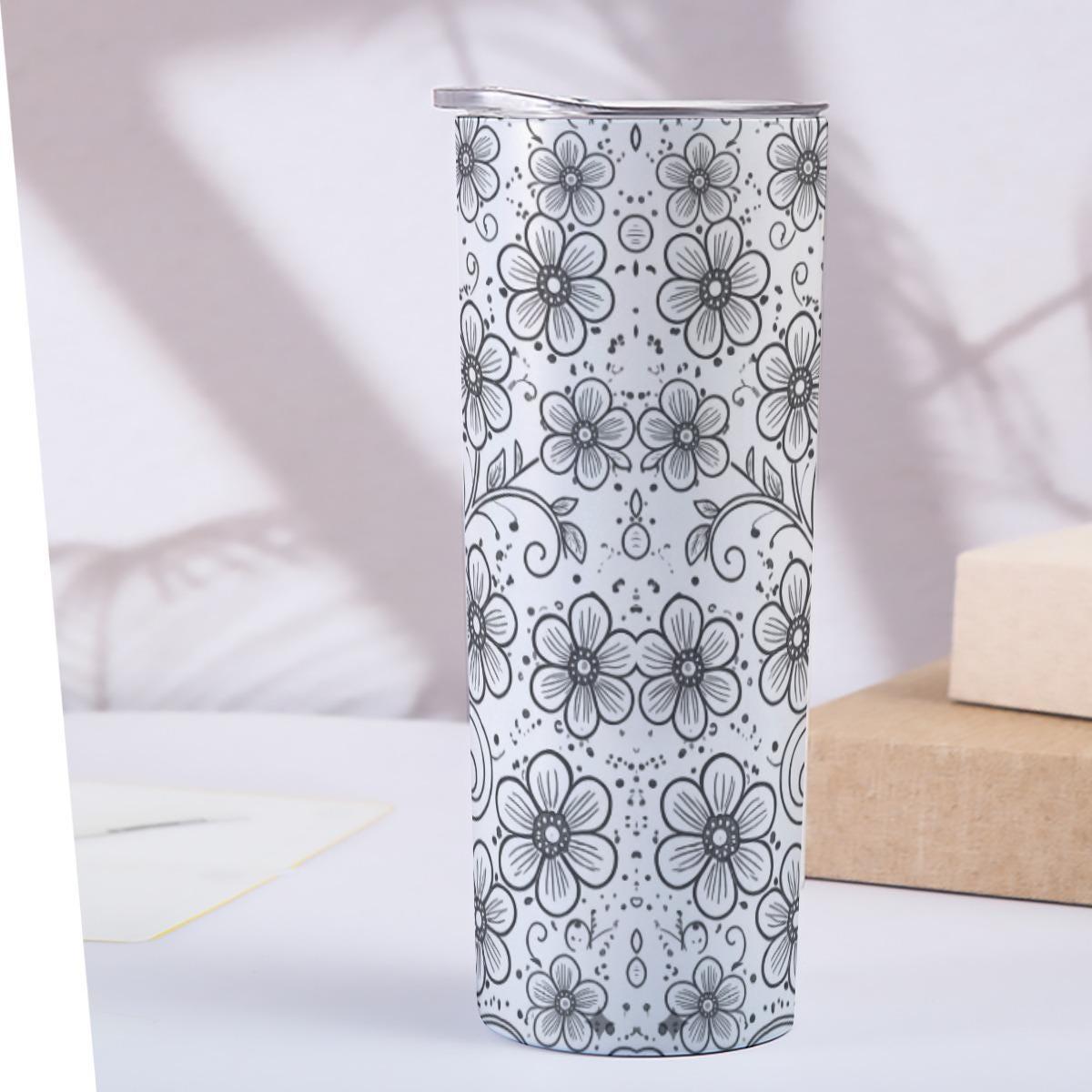 Skinny Tumbler, 20 oz Stainless Steel Insulated Travel Mug