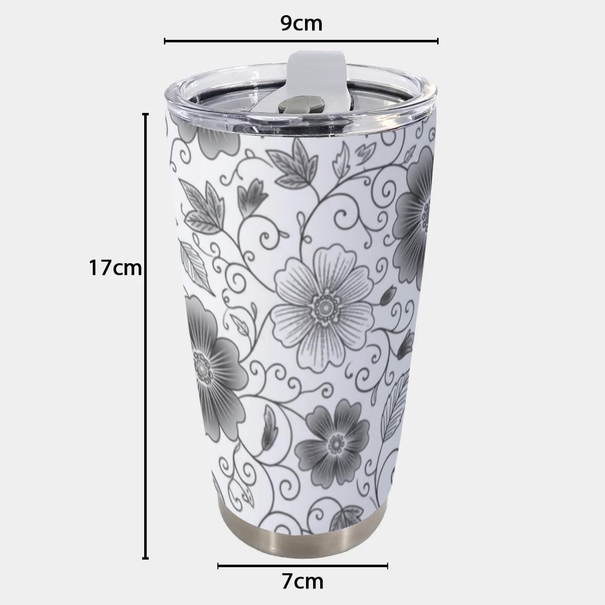 Travel Mug, Stainless Steel, 20 oz Insulated Cup