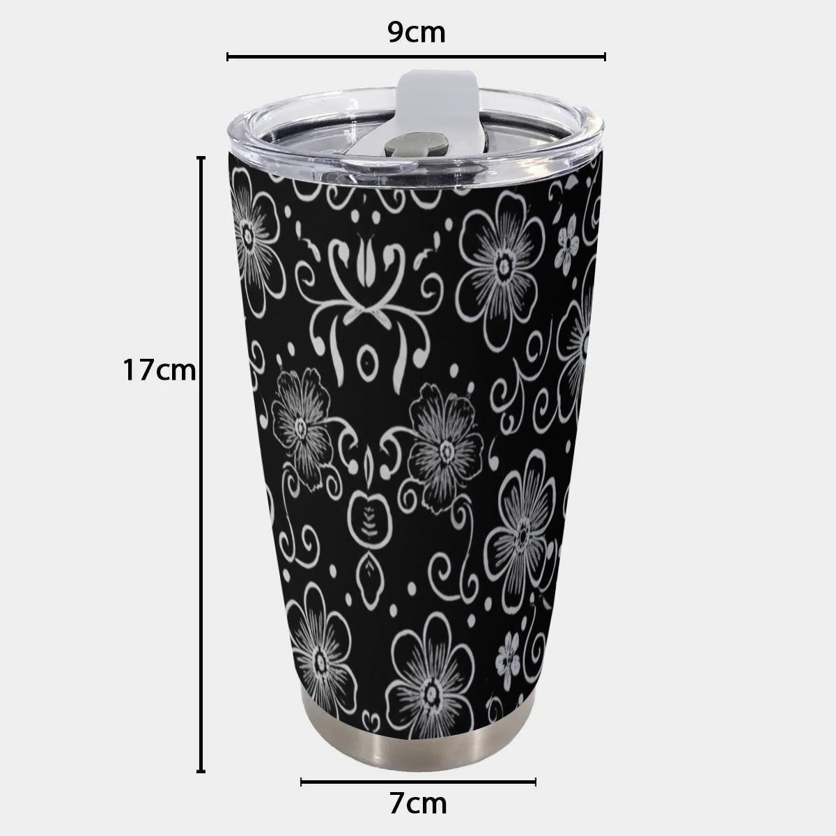 Travel Mug, Stainless Steel, 20 oz Insulated Cup