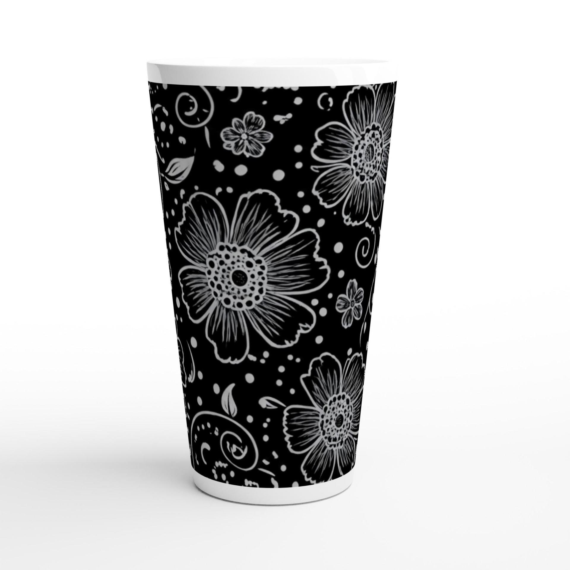 Latte 17oz Ceramic Mug - Coffee or Tea Cup, Extra Tall