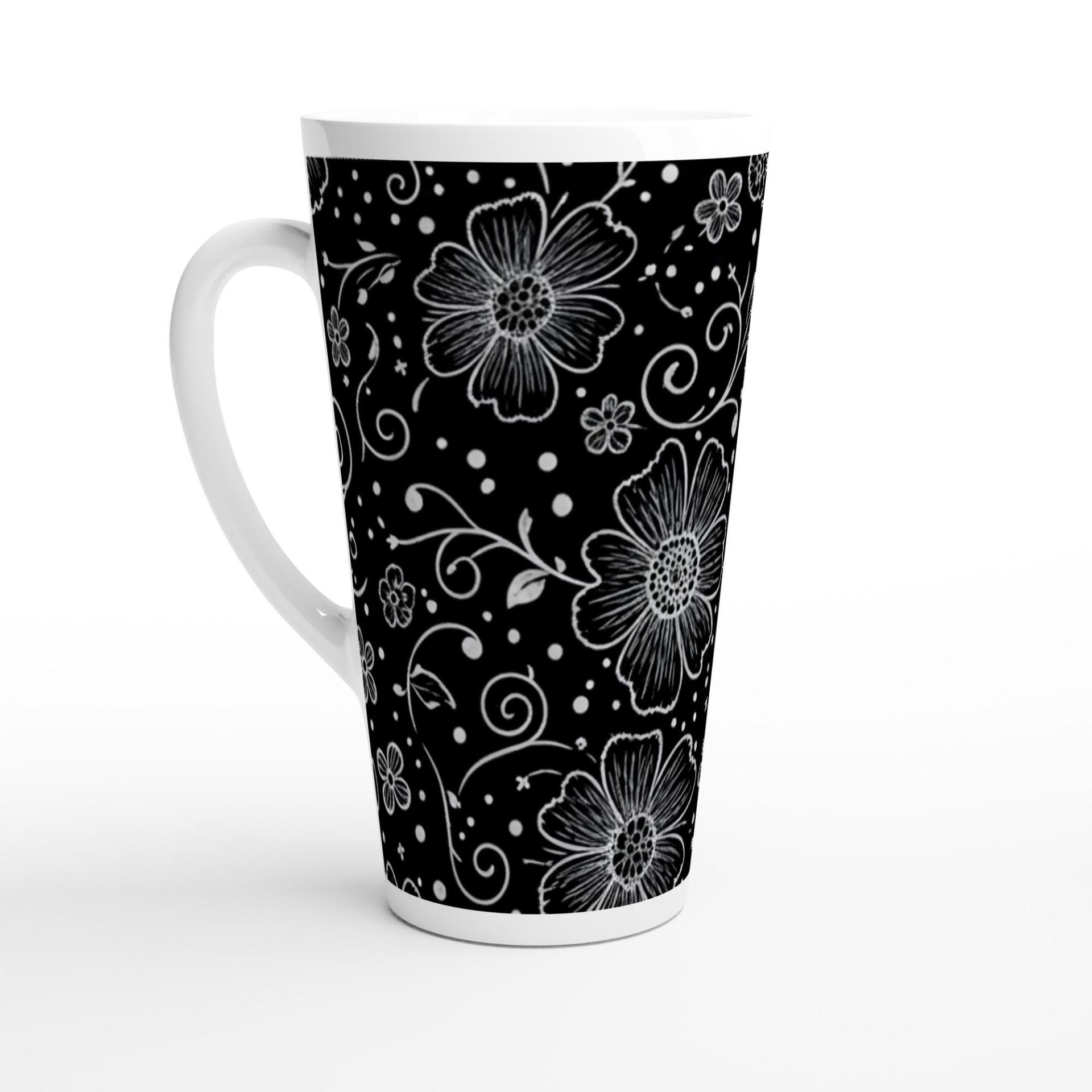 Latte 17oz Ceramic Mug - Coffee or Tea Cup, Extra Tall