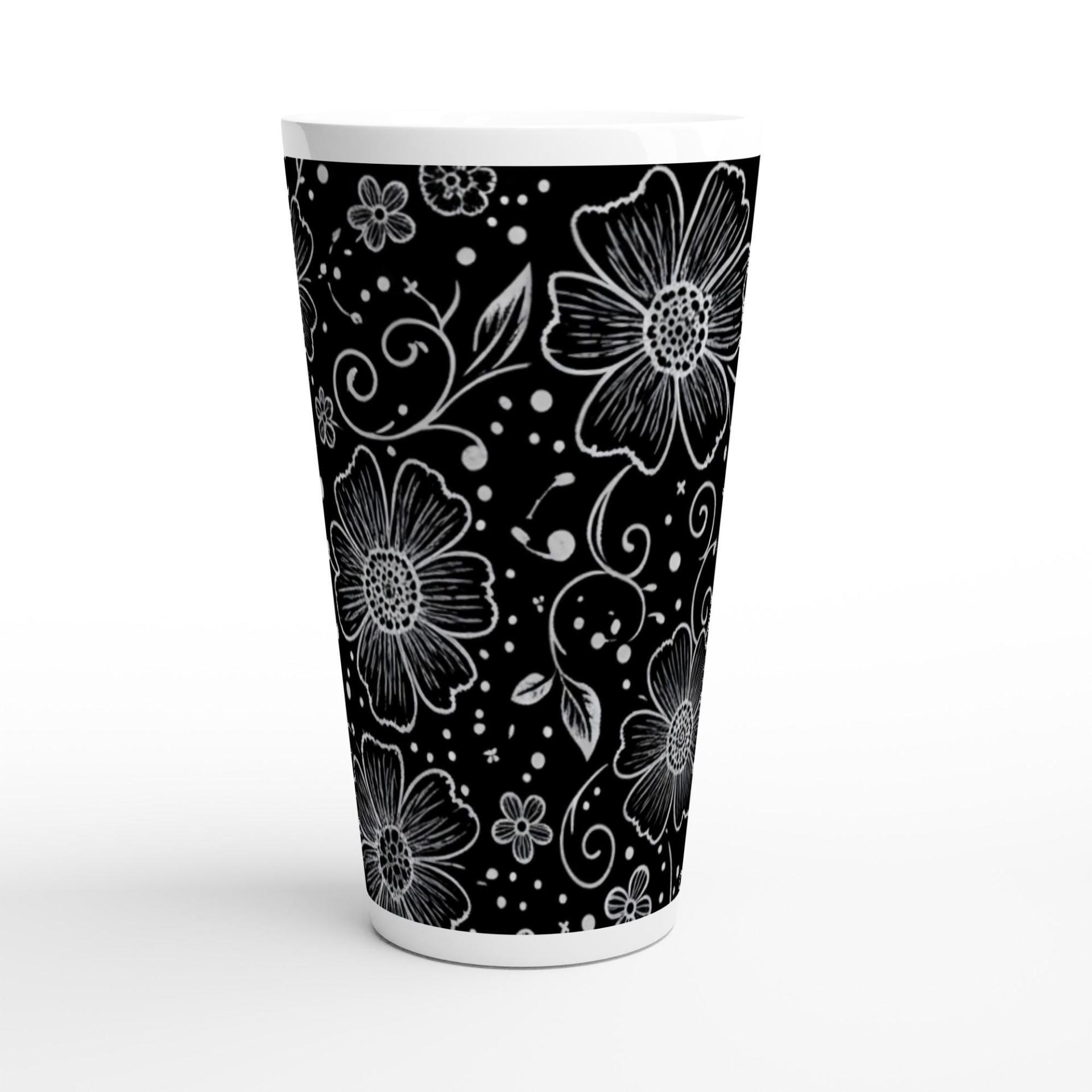 Latte 17oz Ceramic Mug - Coffee or Tea Cup, Extra Tall