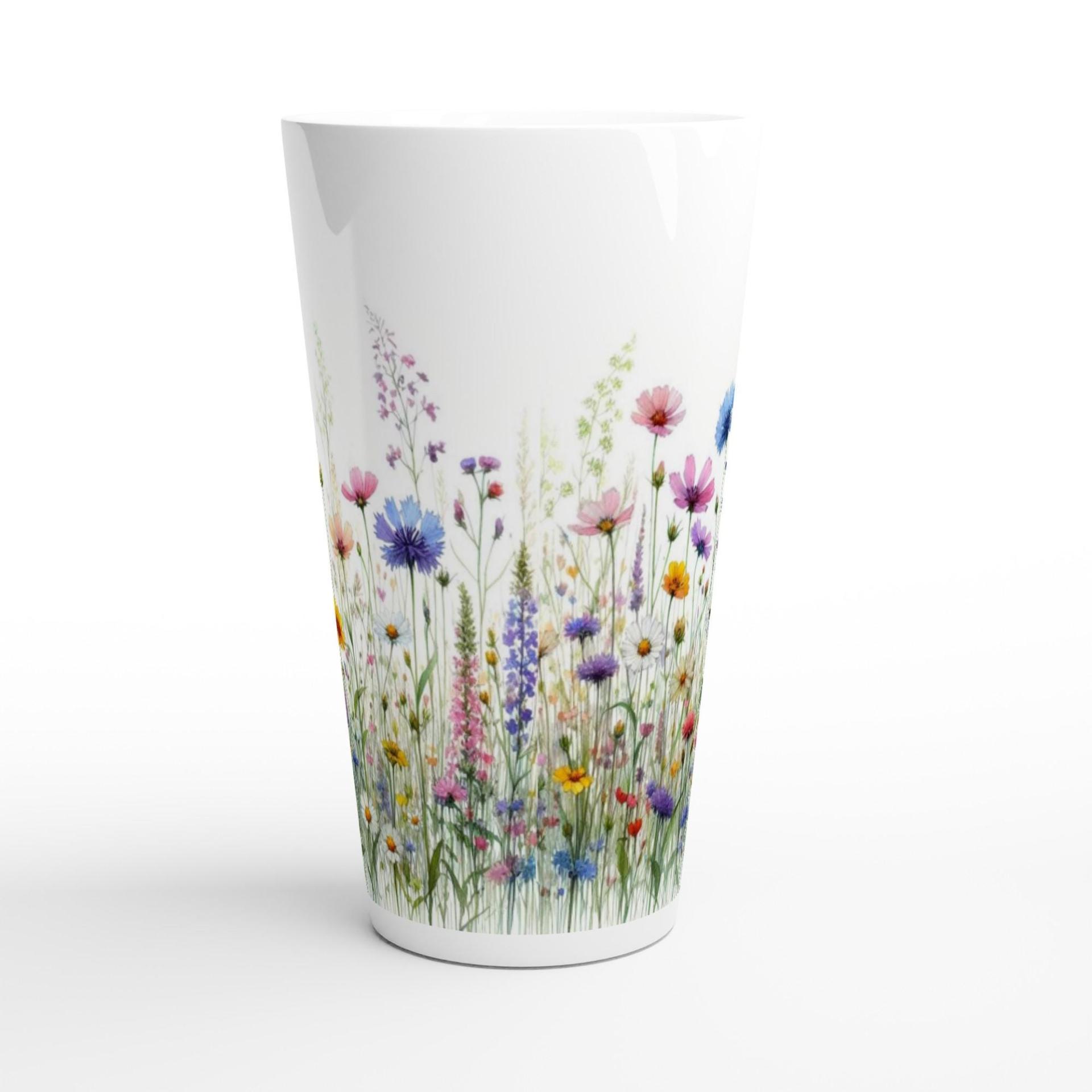 Latte 17oz Ceramic Mug - Coffee or Tea Cup, Extra Tall