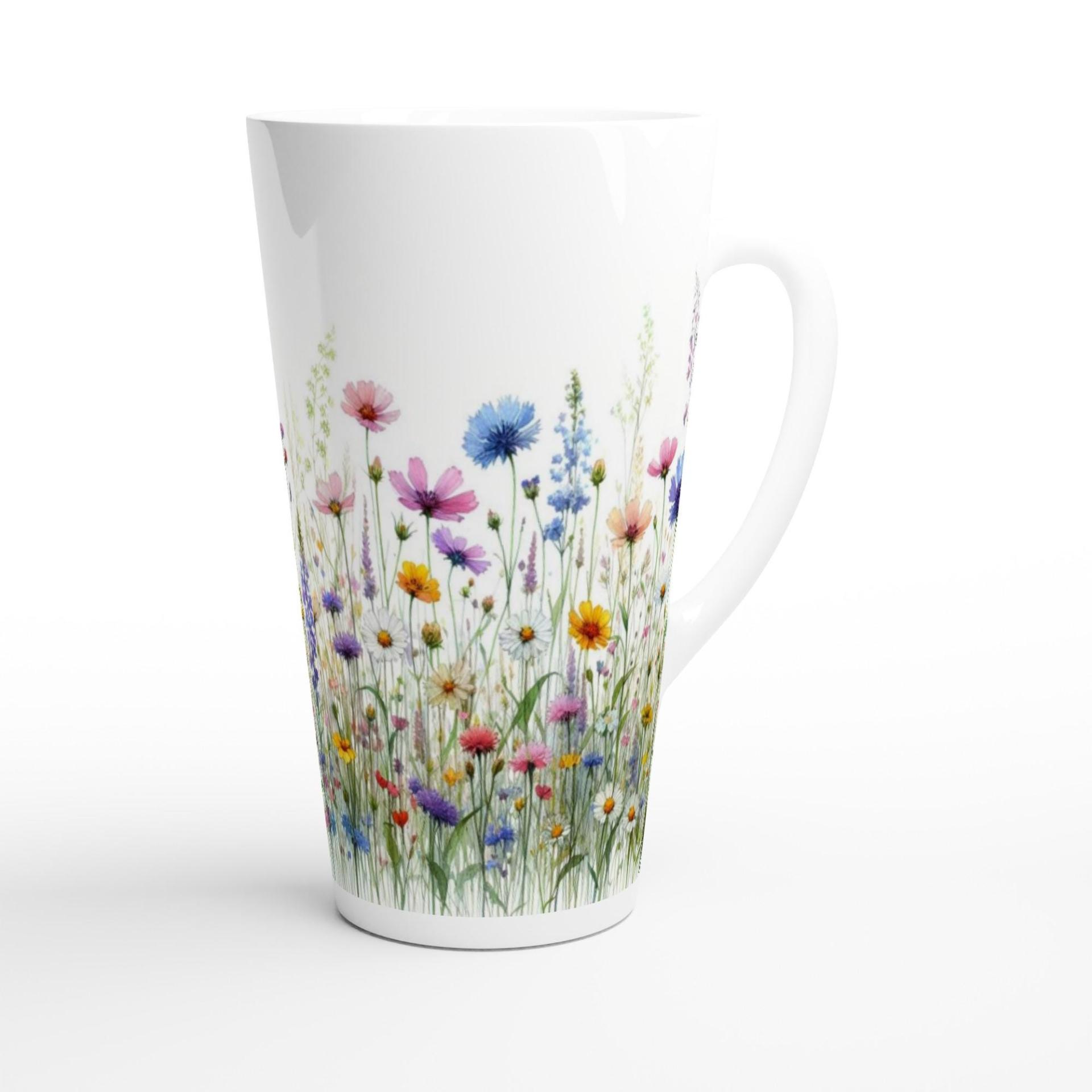 Latte 17oz Ceramic Mug - Coffee or Tea Cup, Extra Tall