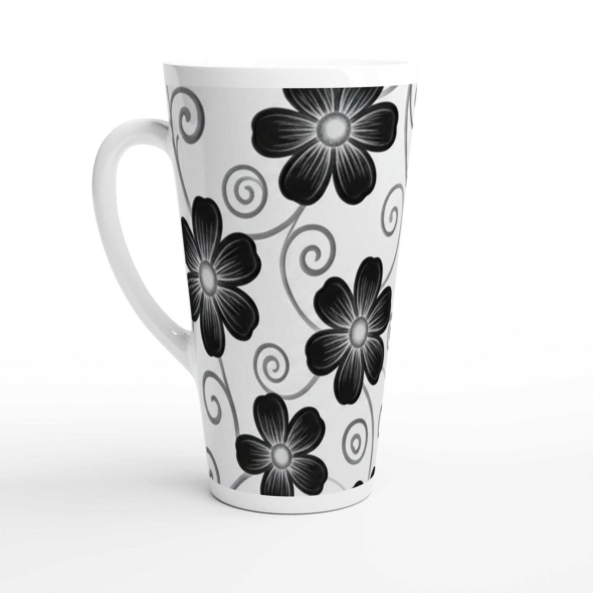 Latte 17oz Ceramic Mug - Coffee or Tea Cup, Extra Tall