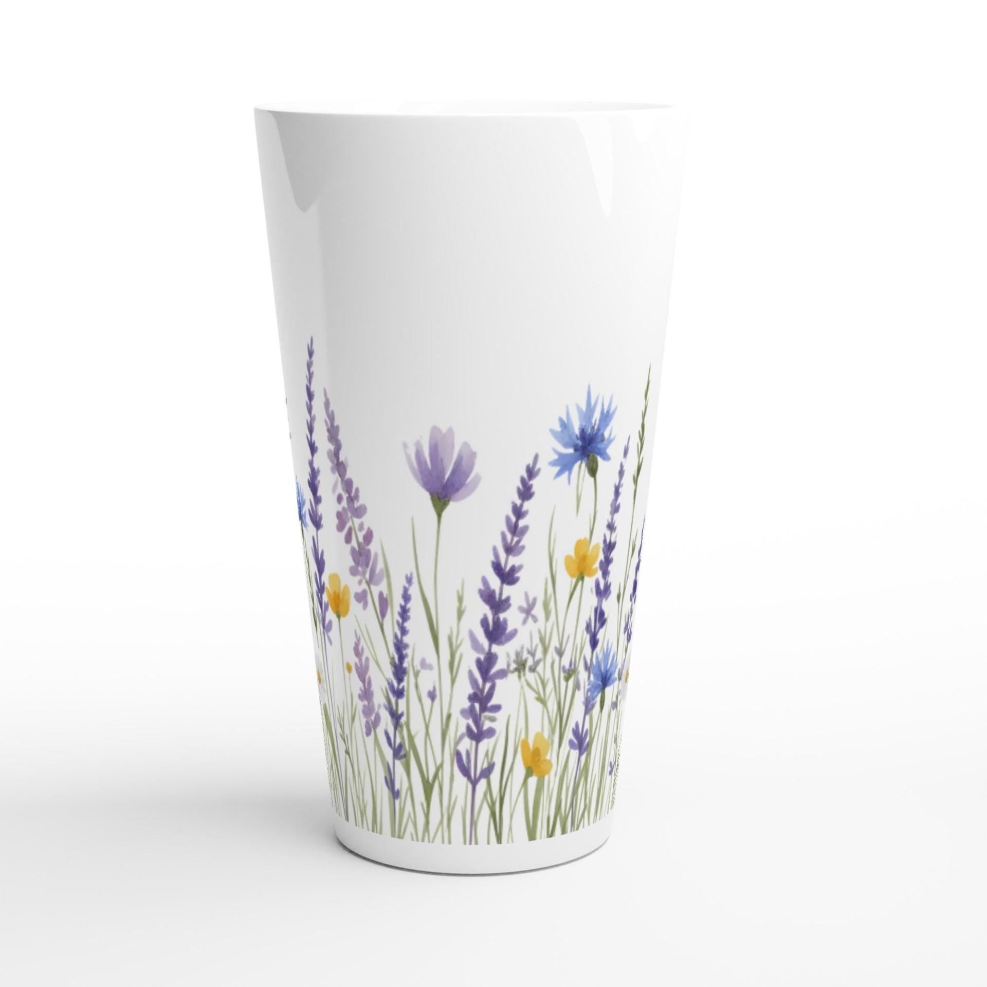 Latte 17oz Ceramic Mug - Coffee or Tea Cup, Extra Tall